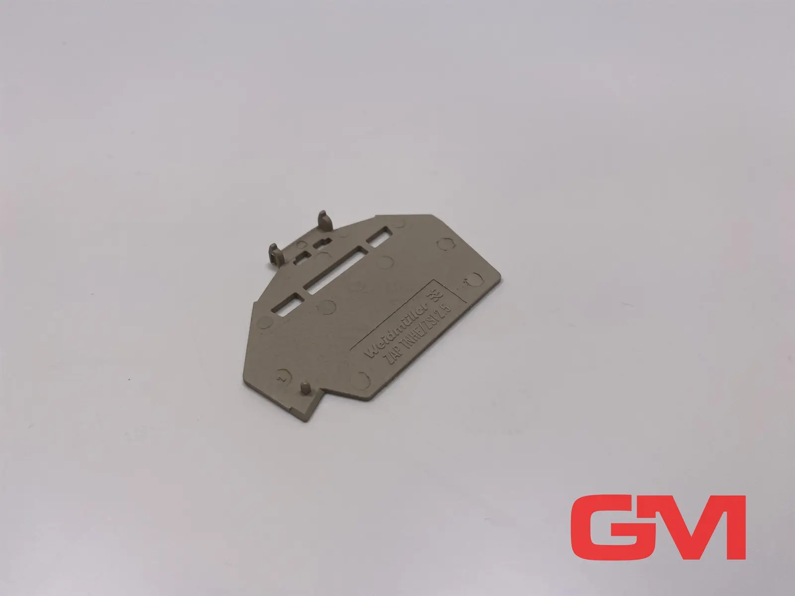 Produktfoto 1 von VE 43x Weidmüller Abschlussplatte ZAP TNHE/ZSI2.5 end plate 1610840000 Abdeckung