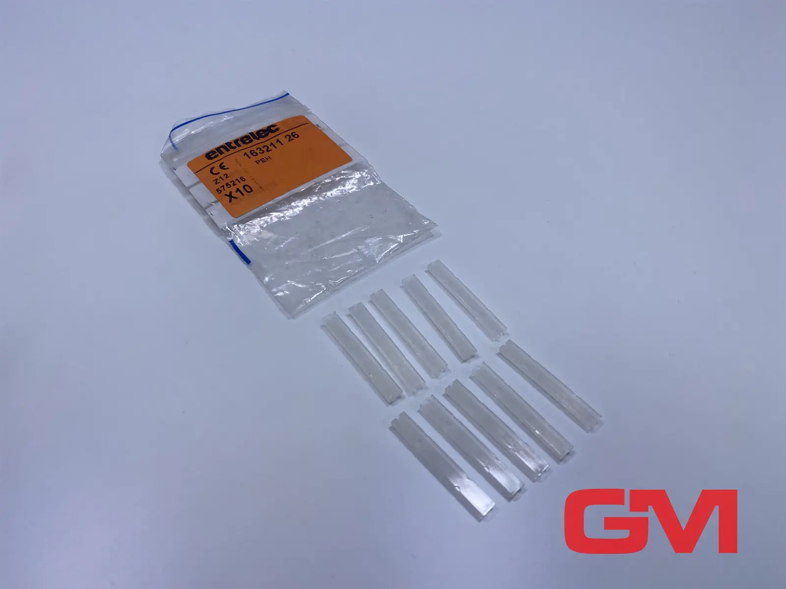 Produktfoto 1 von VE 10x Entrelec Markiererhalter PEH marker holders 16321126 transparent