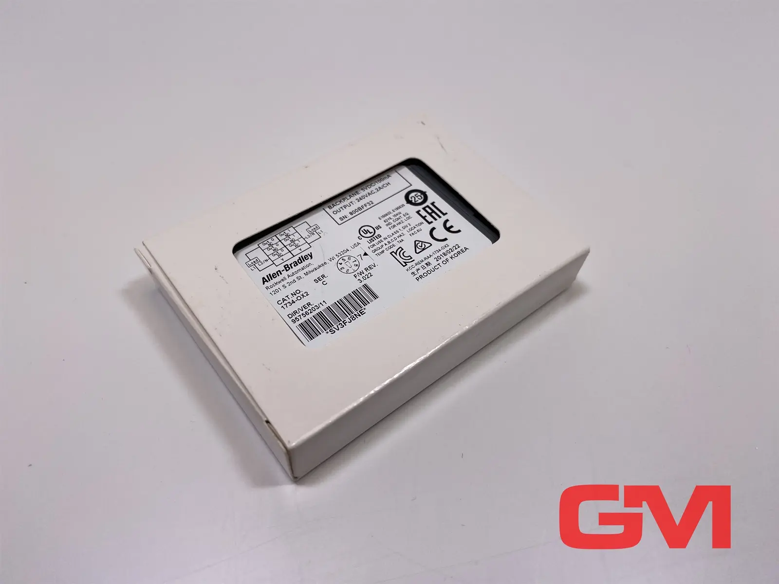 Produktfoto 1 von Allen Bradley Eingang-Ausgangmodul 21734-OX2 C Input Output Serie C F/W 3.022