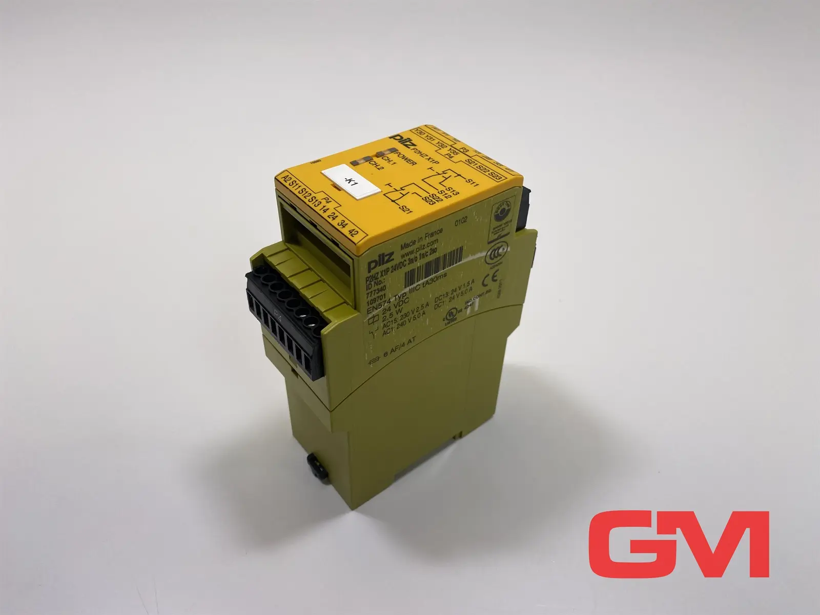 Produktfoto 1 von Pilz Sicherheitsschaltgerät P2HZ X1P 24VDC 3n/o 1n/c 2so safety relay 777340