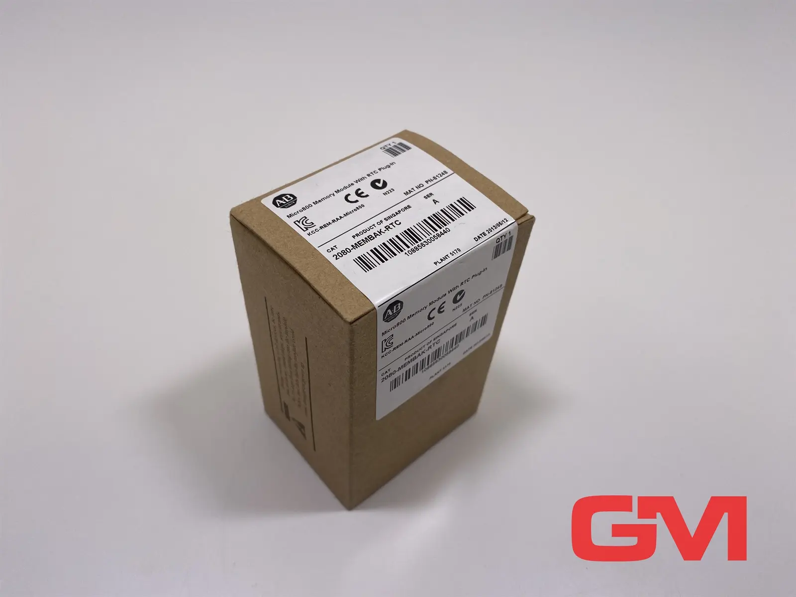 Produktfoto 1 von Allen Bradley Speichermodul 2080-MEMBAK-RTC Memory Module SER A PN-81248