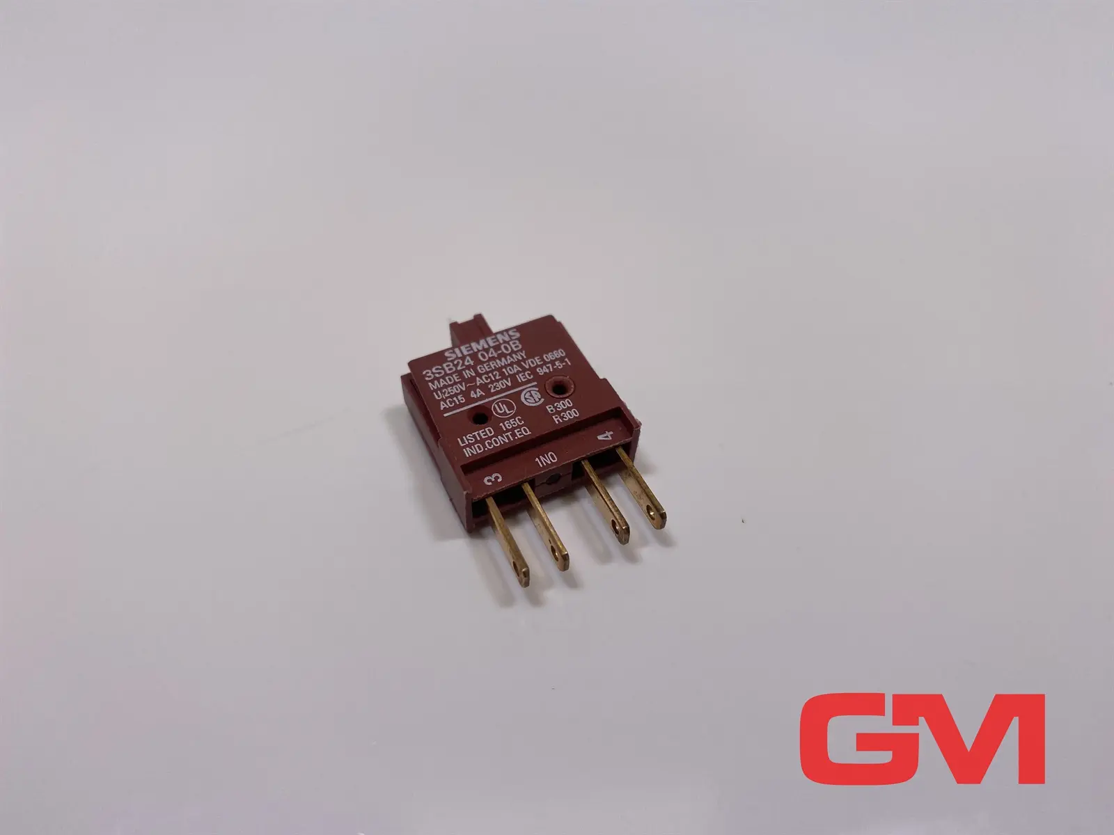 Produktfoto 1 von Siemens Schaltelement 3SB2404-0B contact block 1 NO Flachsteckanschluss 4A 230V