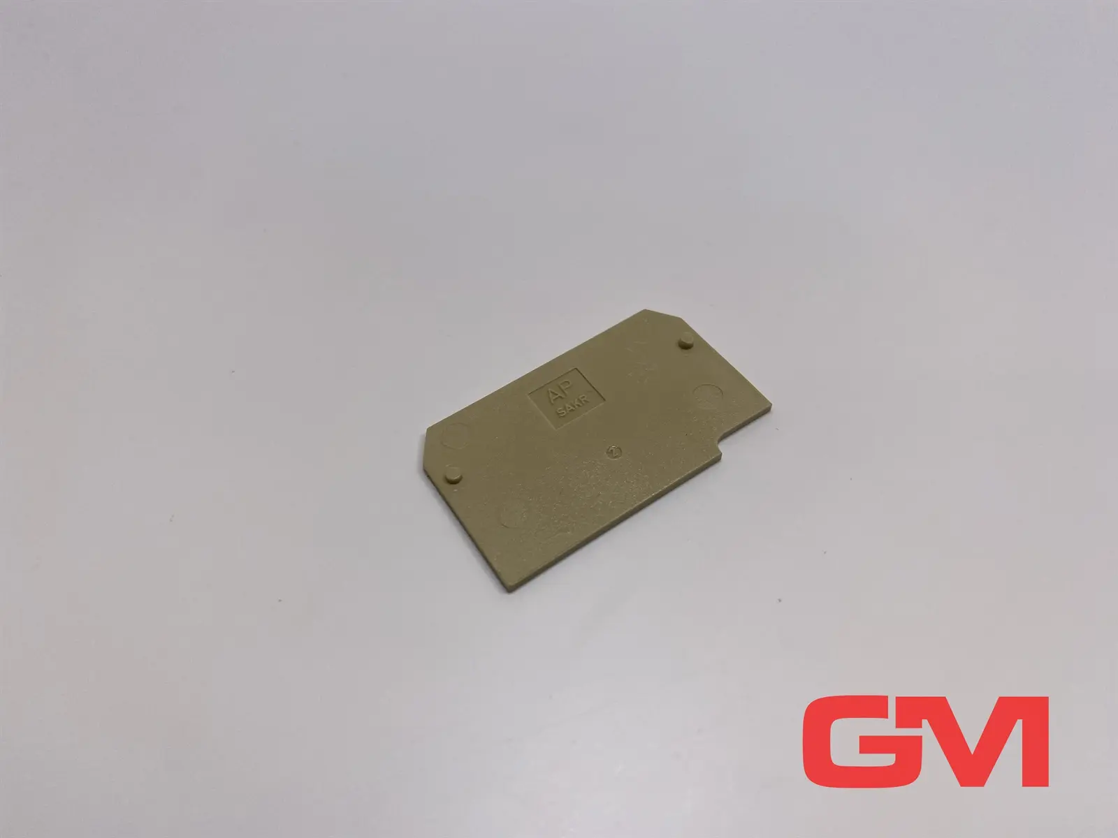 Produktfoto 1 von VE 9x Weidmüller Abschlussplate AP SAKR BE end plate 0211360000 SAK-Reihe 1.5mm