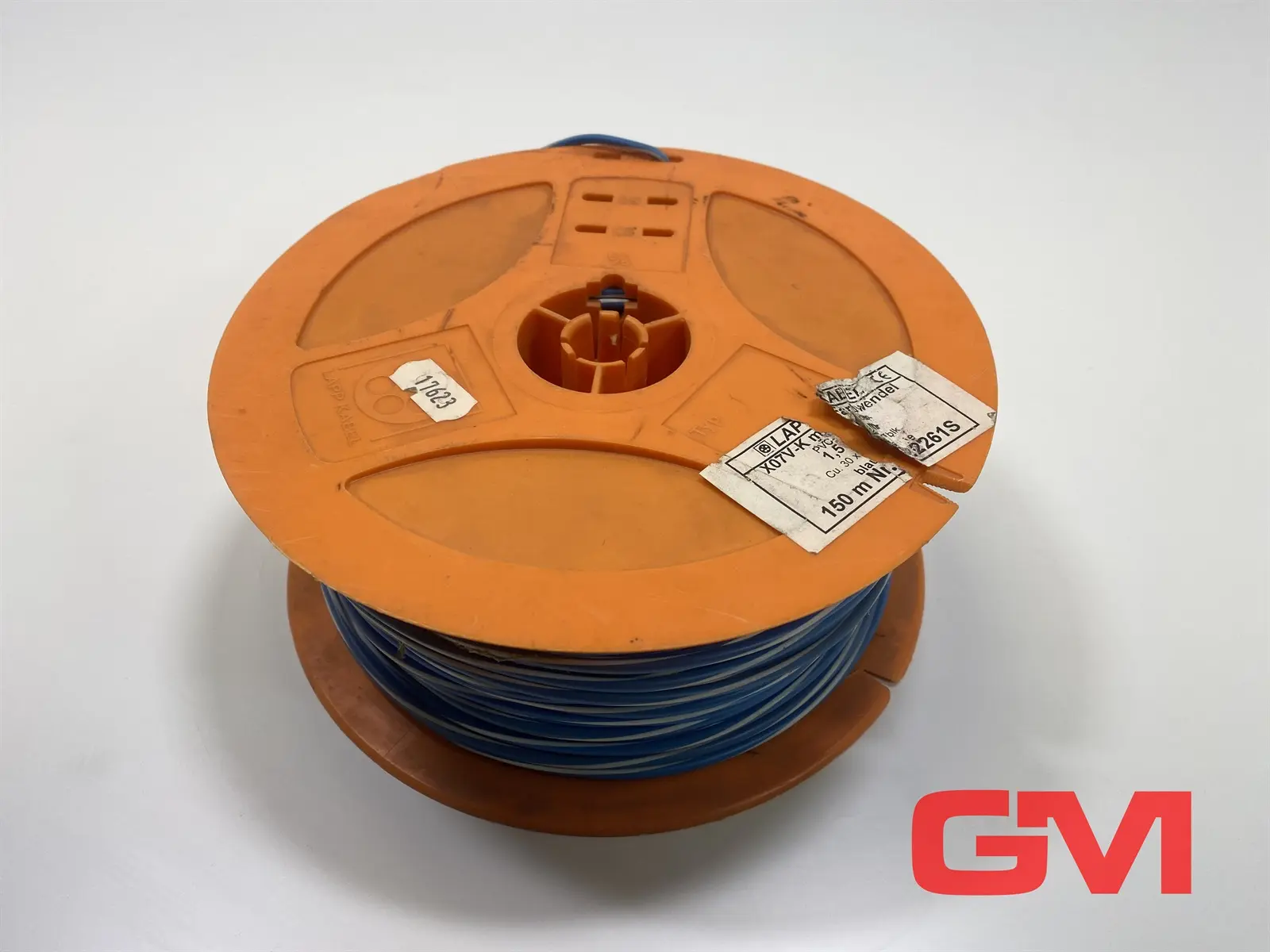 Produktfoto 1 von Lapp PVC-Aderleitung H07V-K 1x1,50mm² blau-weiß cable blue-white 4522261S 150m