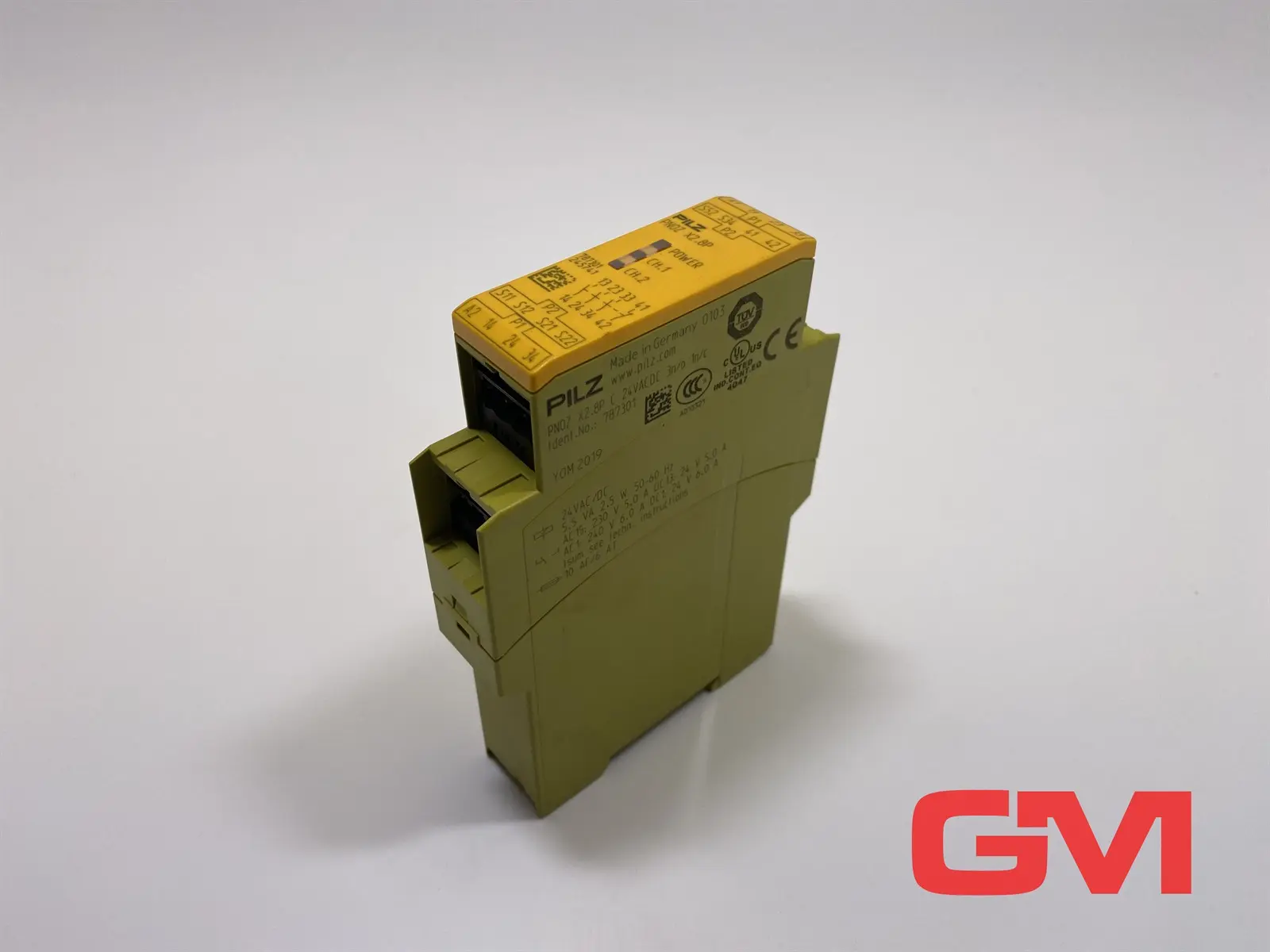 Produktfoto 1 von Pilz Sicherheitsrelais PNOZ X2.8P C 24VACDC safety relay 787301 beschädigt