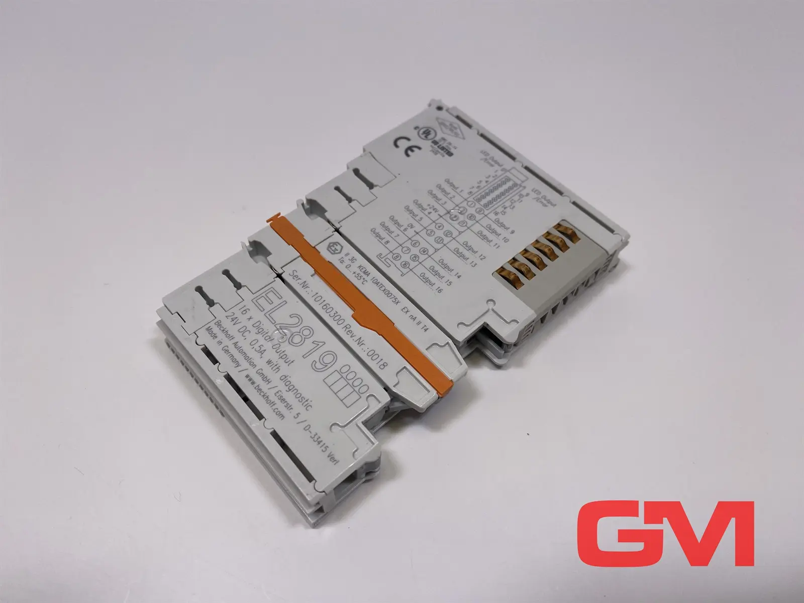 Produktfoto 1 von Beckhoff Busklemme EL2819 EtherCat Klemme 16-Kanal-Digital-Ausgang Output Module