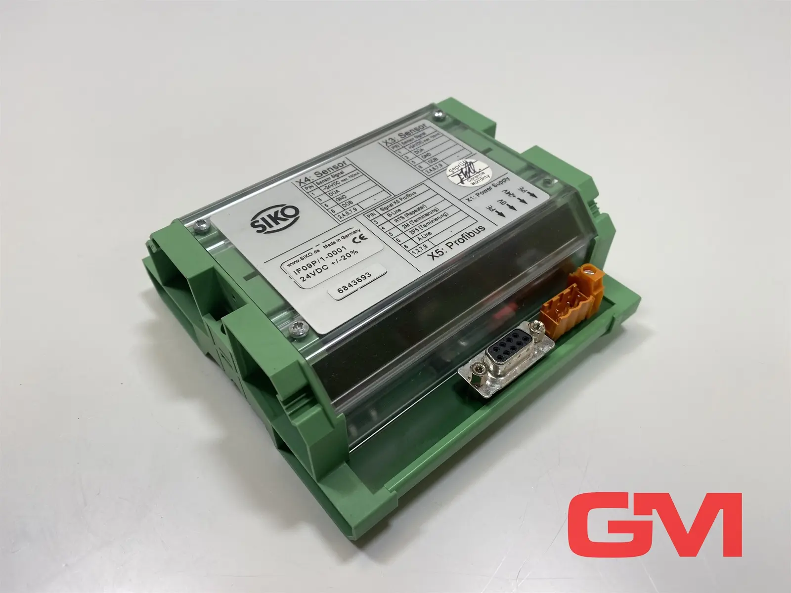 Produktfoto 1 von Siko Schnittstellenwandler IF09P/1-0001 interface converter Gateway IF09P/1