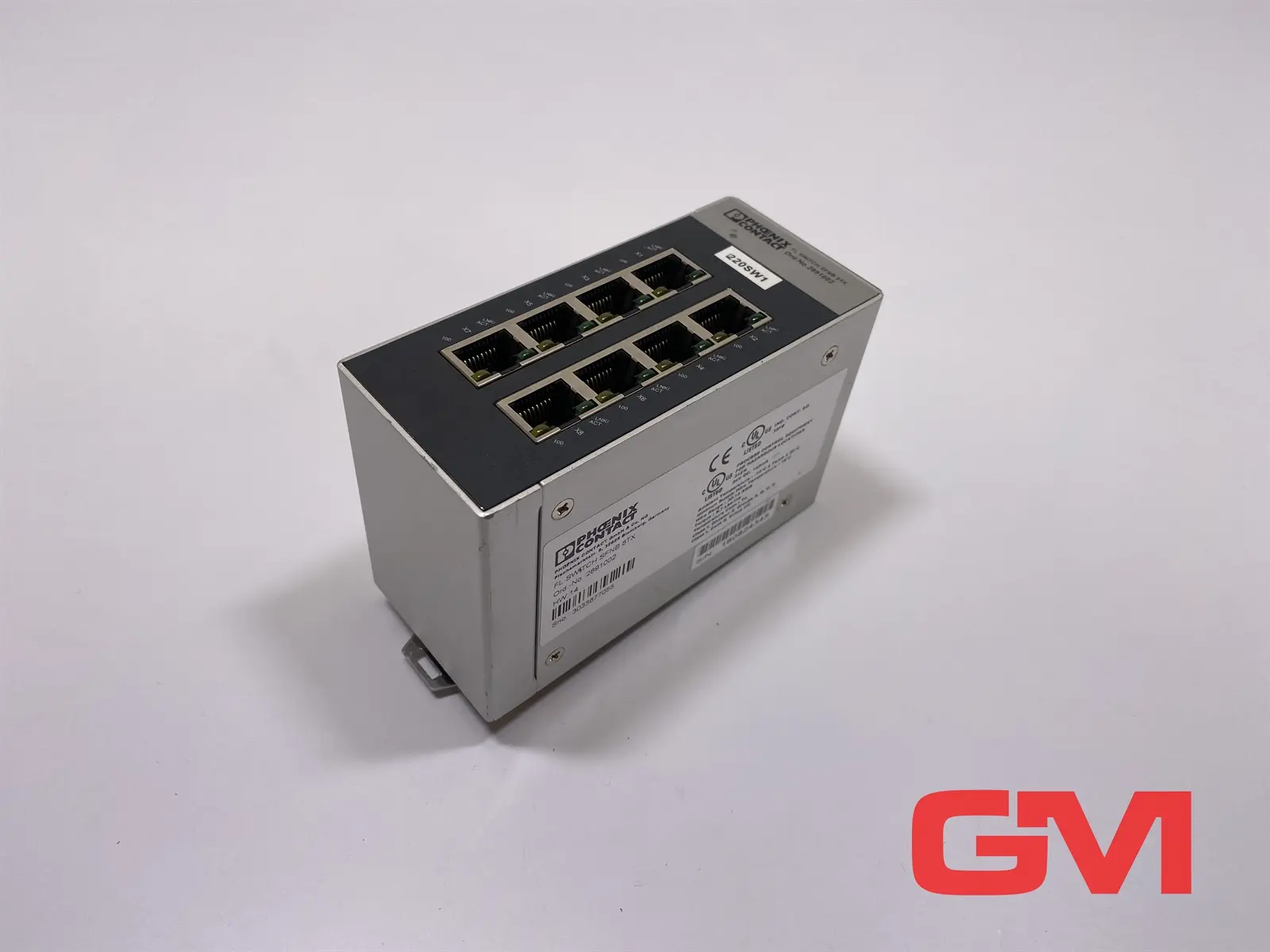 Produktfoto 1 von Phoenix Contact Industrial Ethernet Switch 2891002 FL SWITCH SFNB 8TX HW:14 24V