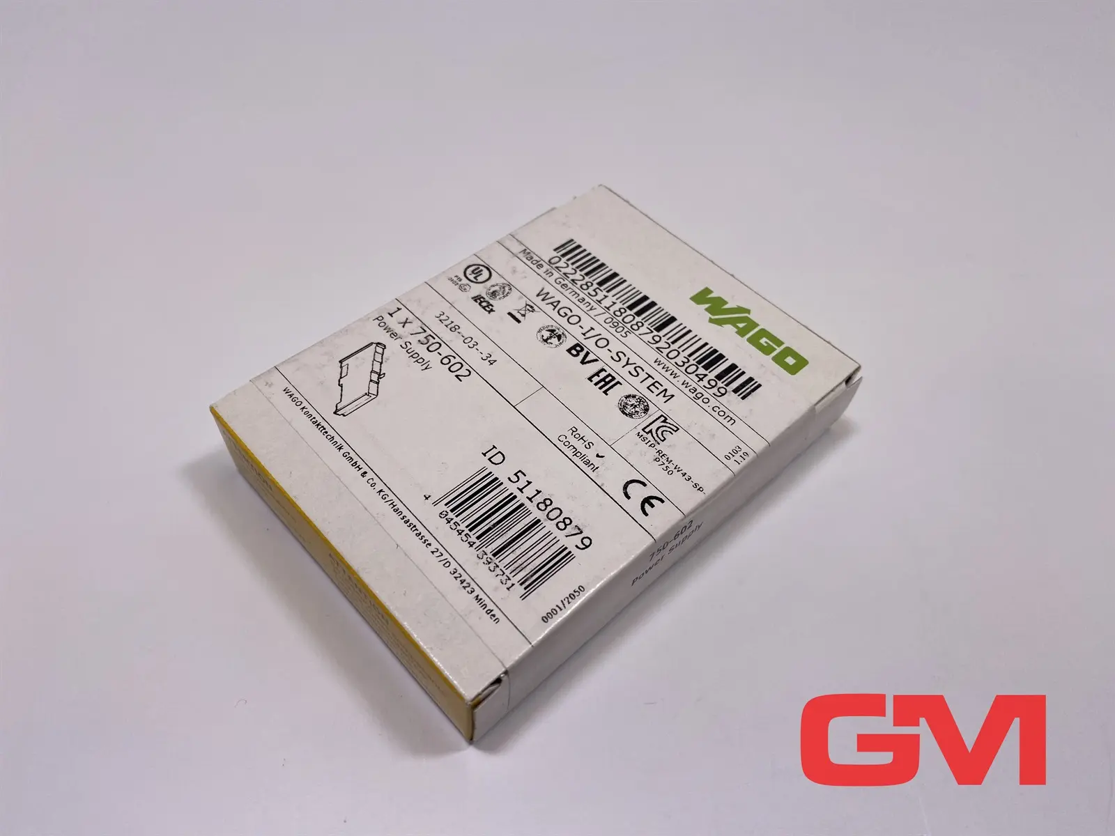 Produktfoto 1 von Wago Potentialeinspeisung Modul 750-602 potential feed Module Unit Power Supply