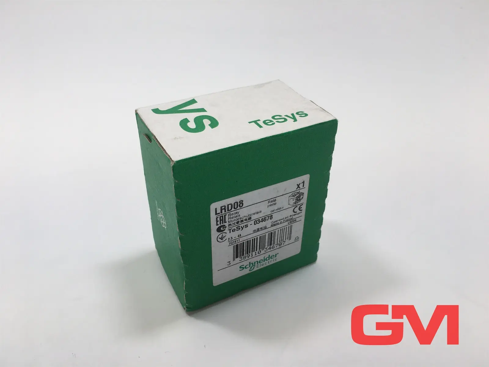 Produktfoto 1 von Schneider electric Motorschutzrelais LRD08 LRD 08 Relais overload relay 2,5-4 A