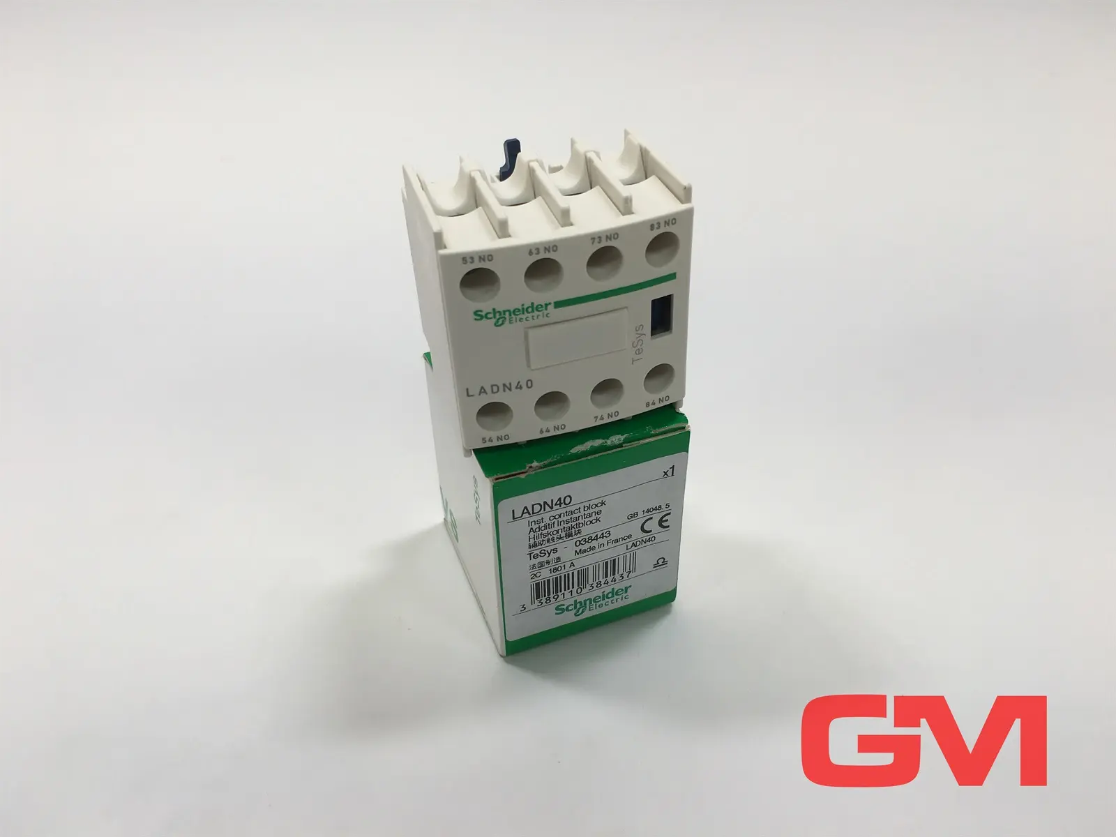 Produktfoto 1 von Schneider Electric Hilfsschalterblock LADN40 Auxiliary contact block 4NO 690V