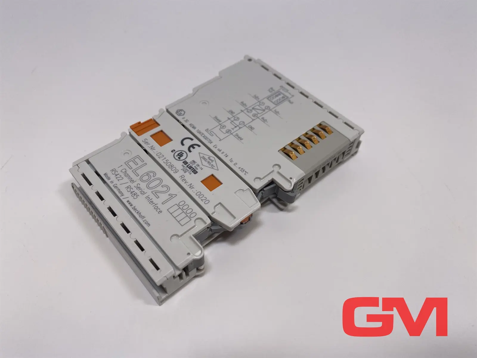 Produktfoto 1 von Beckhoff Kommunikationsmodul EL6021 EtherCat 1 Port Communication Interface Unit