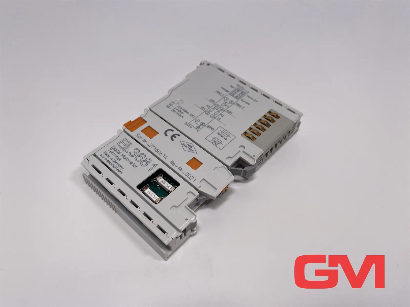 Produktfoto 1 von Beckhoff 1-Kanal-Analog-Eingang Multimeter EL3681 analog input Module Unit