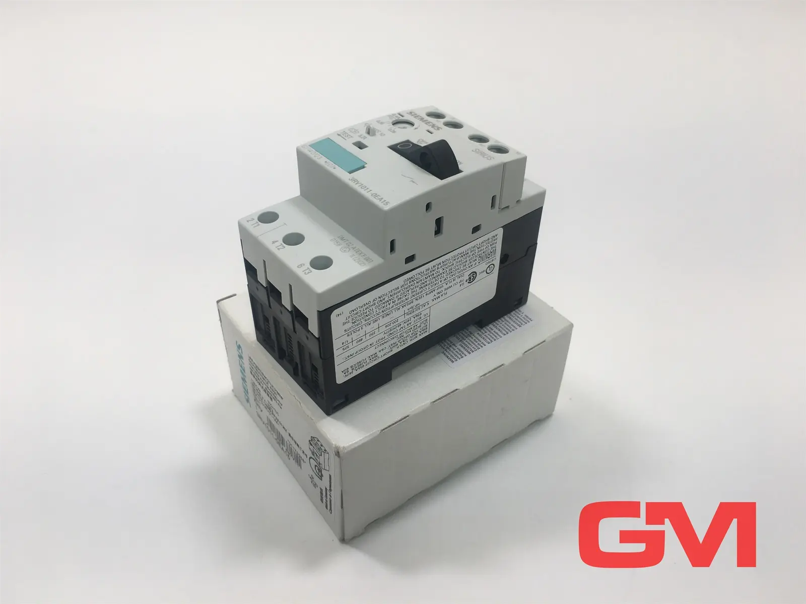 Produktfoto 1 von Siemens Sirius Leistungsschalter 3RV1011-0EA15 circuit breaker 1NO+1NC 0,28-0,4A