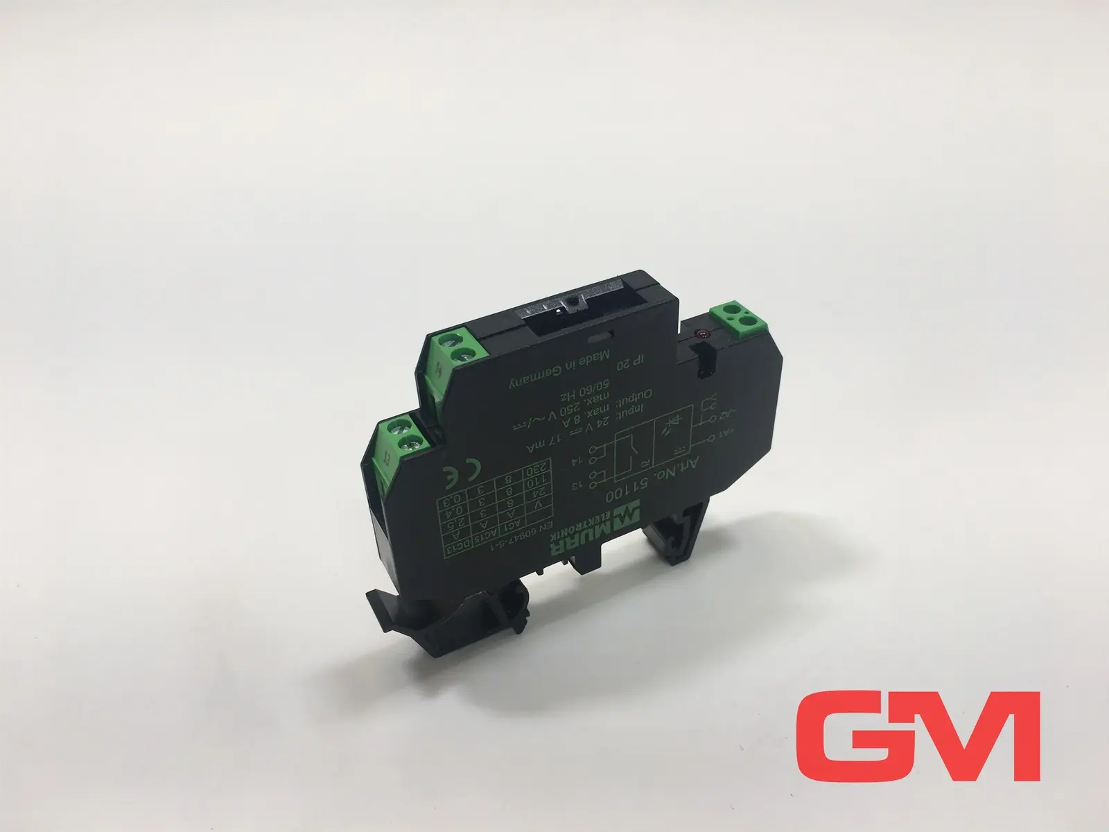 Produktfoto 1 von Murrelektronik Ausgangsrelais 51100 output relay RMMDA 11/24 8A 24VDC beschädigt
