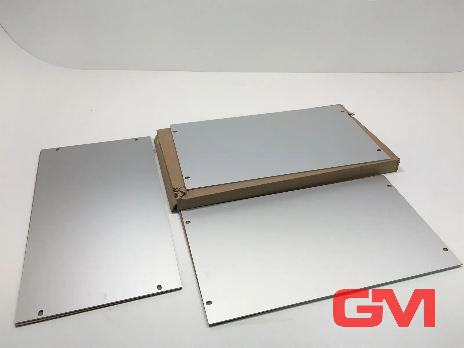 Produktfoto 1 von VPE 3 x Rittal Frontplatte 19" EL 1936.200 blanking plate Blindplatte 6HE 3 mm