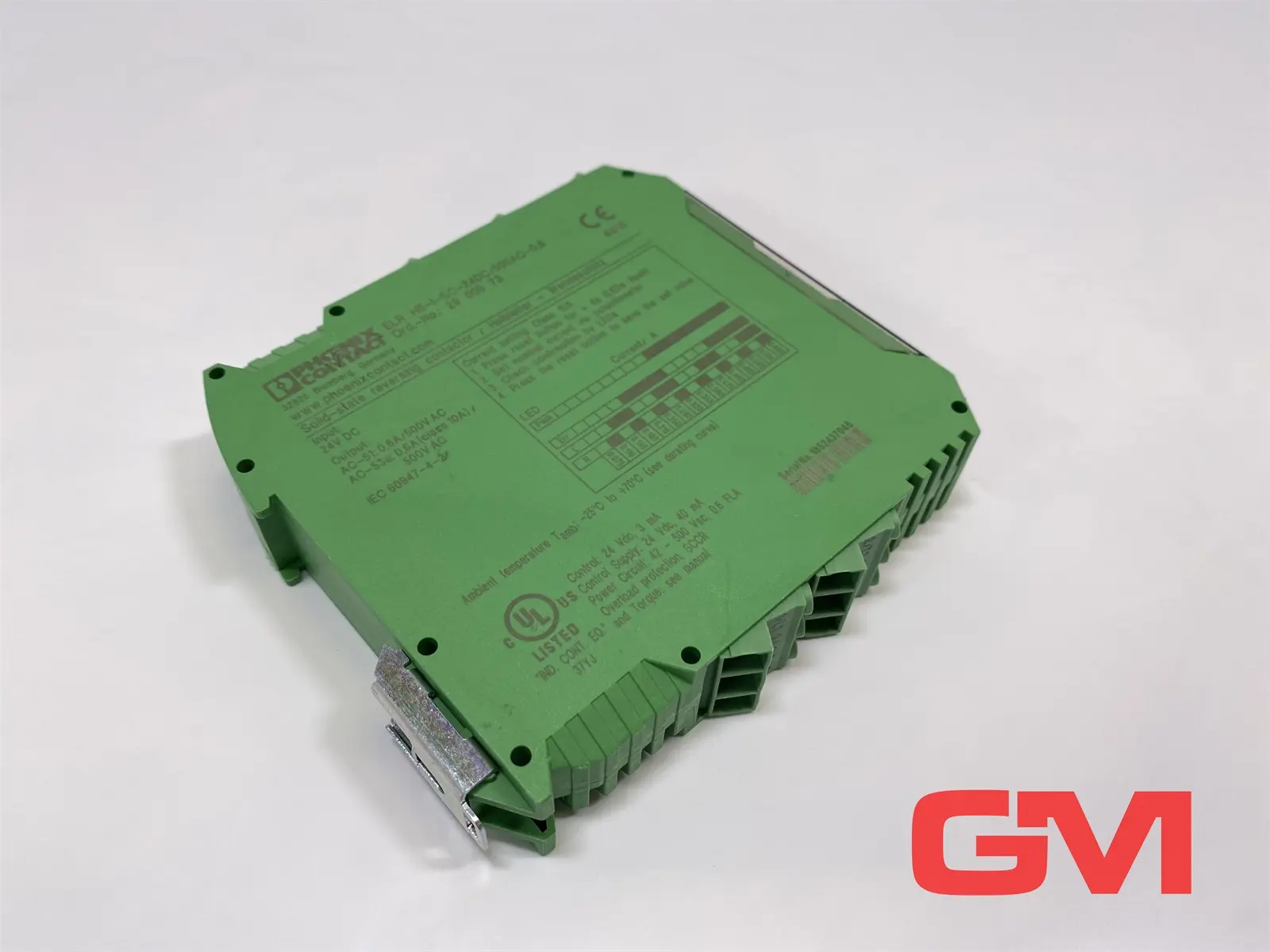 Produktfoto 1 von Phoenix Hybrid-Motorstarter 2900573 ELR H5-I-SC- 24DC/500AC-0,6 Relay Modul