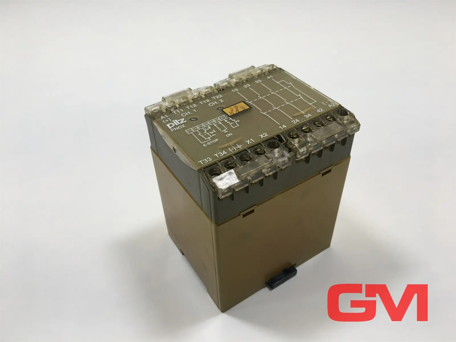 Produktfoto 1 von Pilz Sicherheitsrelais PNOZ safety relay 474635 3NO + 1NC 24 VDC/7 A 230 VAC/5 A