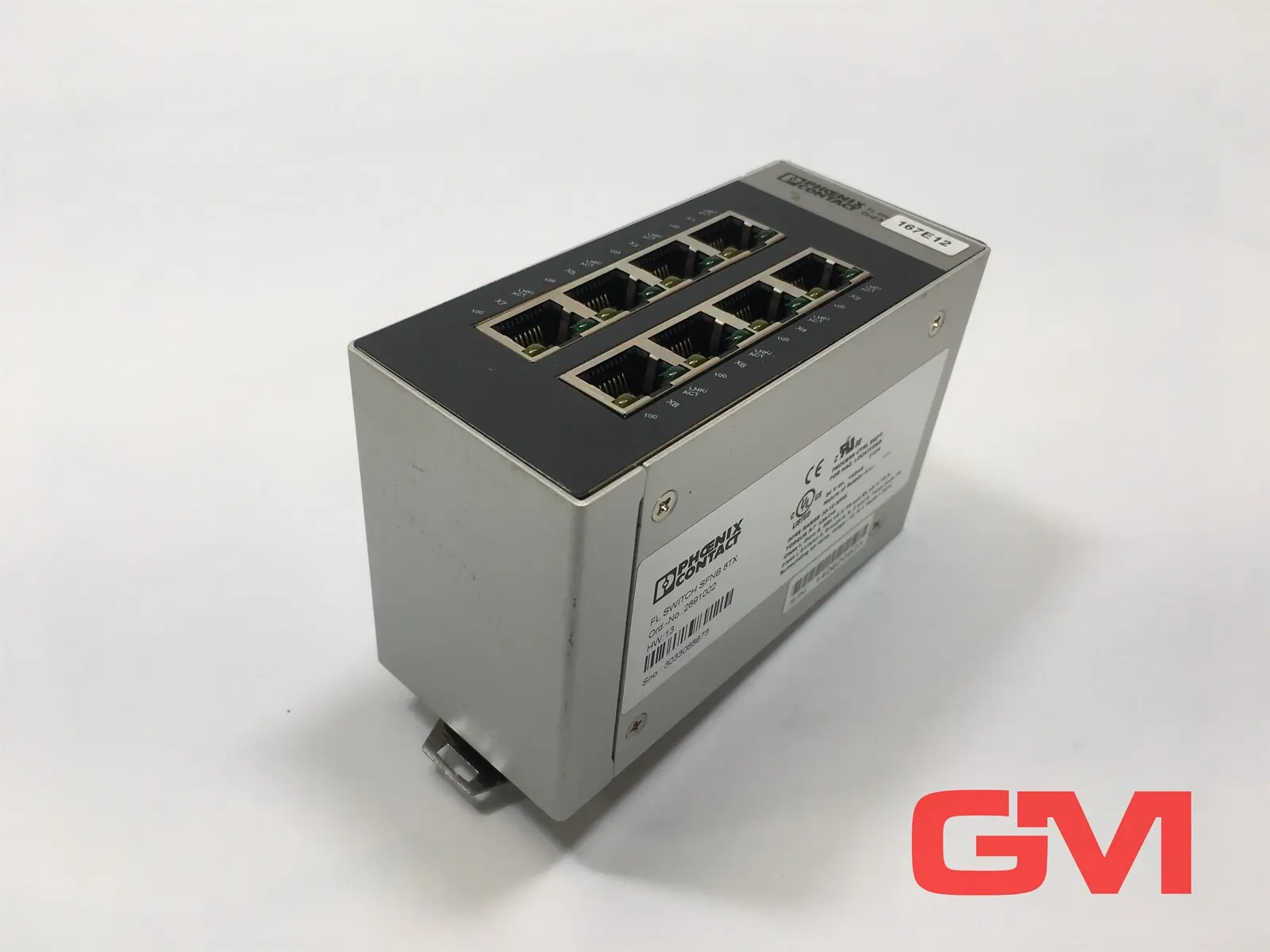 Produktfoto 1 von Phoenix Contact Industrial Ethernet Switch 2891002 FL SWITCH SFNB 8TX HW:13 24V