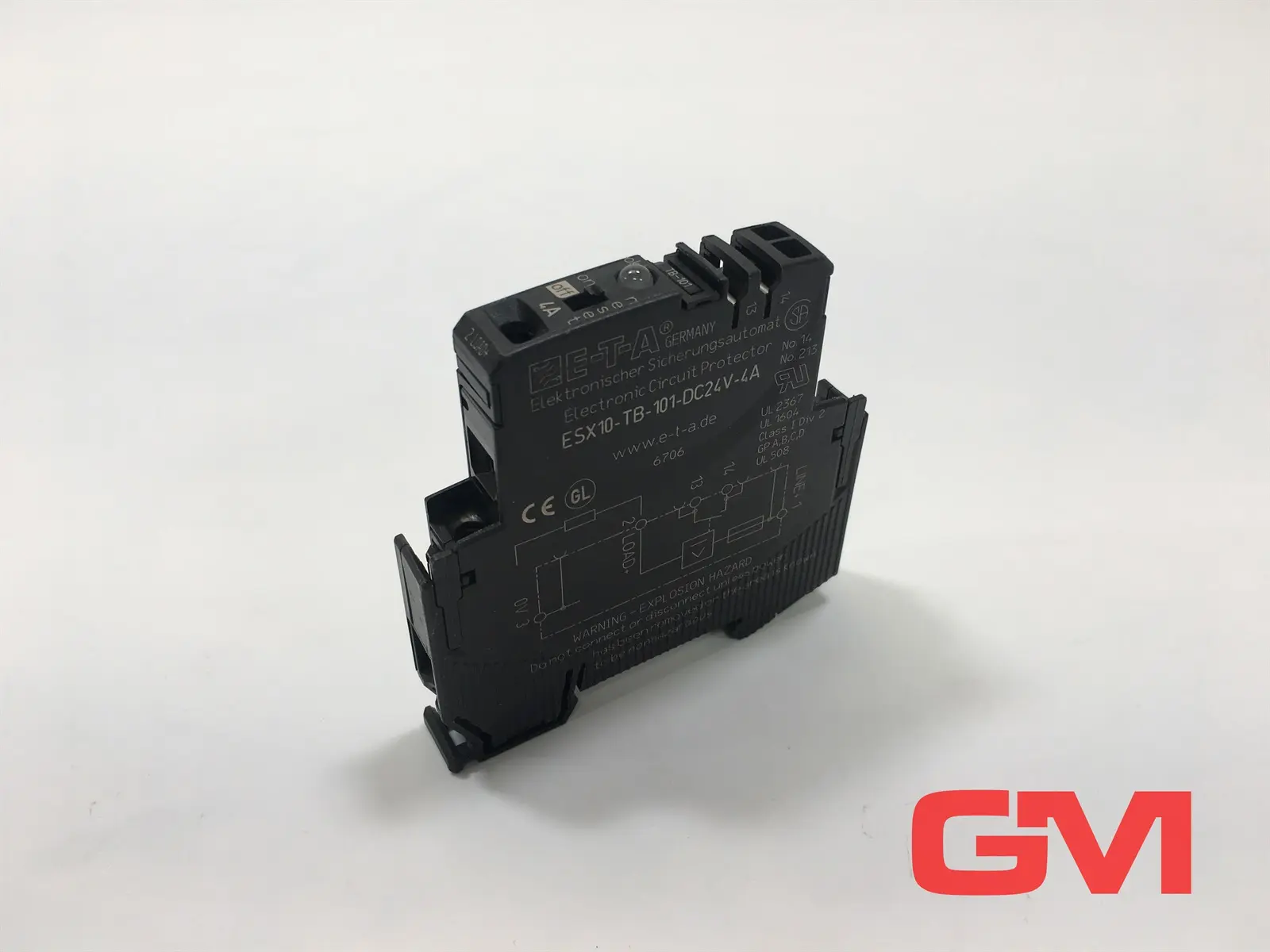 Produktfoto 1 von E-T-A Elektronischer Sicherungsautomat ESX10-TB-101-DC24V-4A circuit breaker