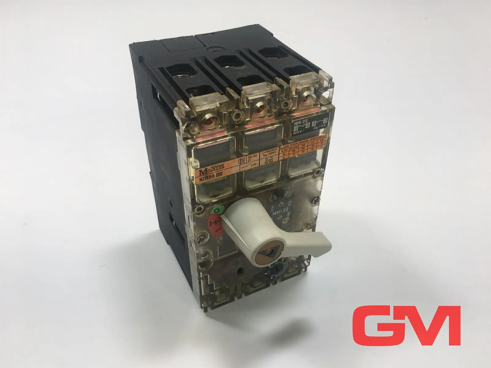 Produktfoto 1 von Klöckner Moeller Leistungsschalter NZMH4-100 circuit breaker 100A NHi 22 500V 6A
