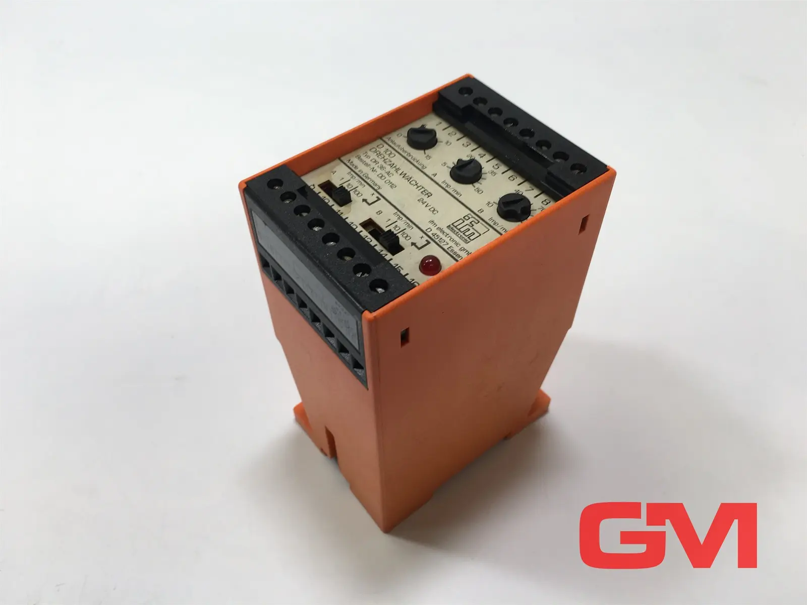 Produktfoto 1 von ifm electronic Drehzahlwächter DD 0112 evaluation unit D100 Typ DR 36-AC 24V DC