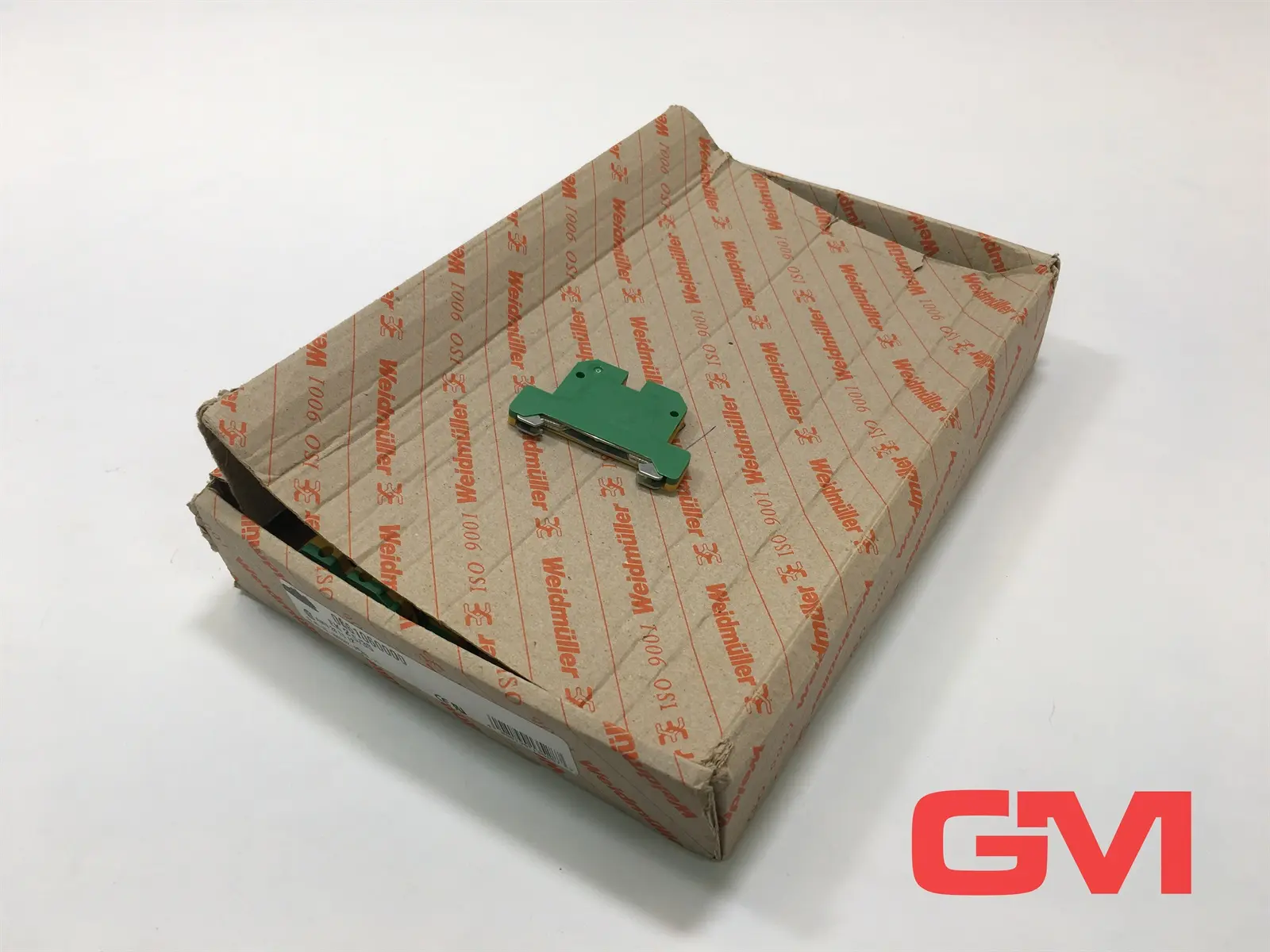 Produktfoto 1 von Weidmüller Reihenklemme EK 2.5/35 terminal block 0661060000 Schutzleiterklemme