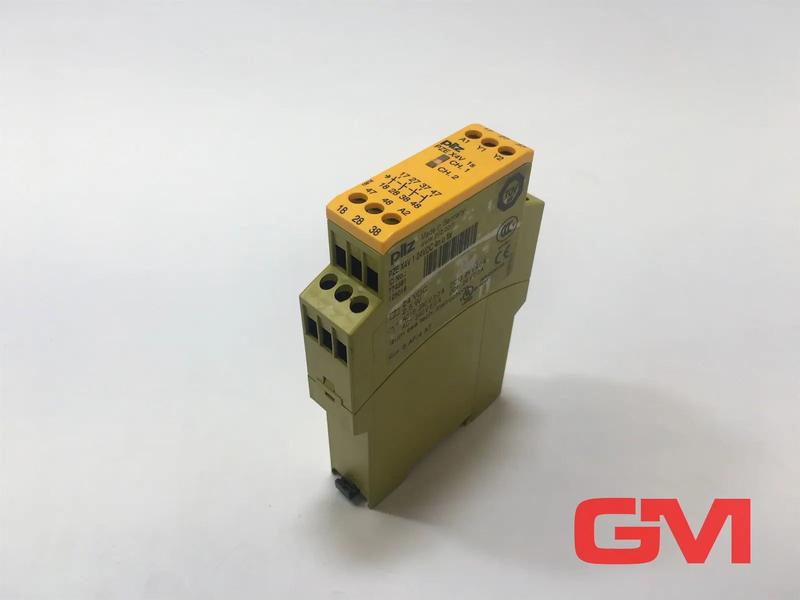 Produktfoto 1 von Pilz Sicherheitsrelais Modul 774581 Safety Relay Module PZE X4V 1/24VDC 4n/o fix