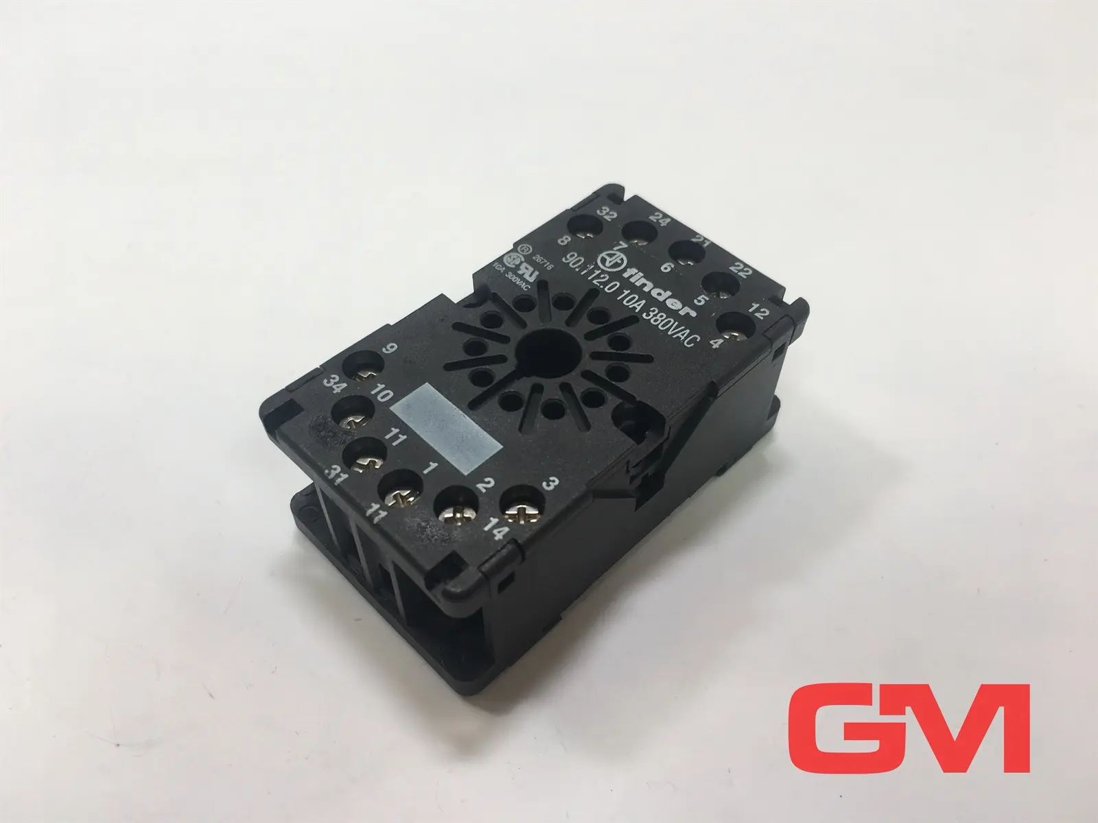 Produktfoto 1 von Finder Relaissockel 90.112.0 socket relay 10A 380V AC/300V AC 11-Pin Sockel
