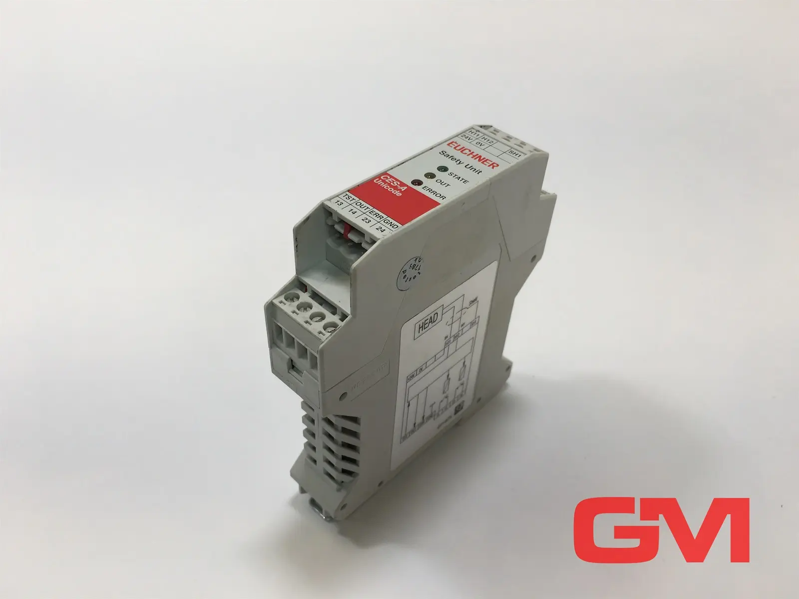 Produktfoto 1 von Euchner Auswertegerät CES-A-ABA-01 evaluation unit 071850 24V DC safety unit