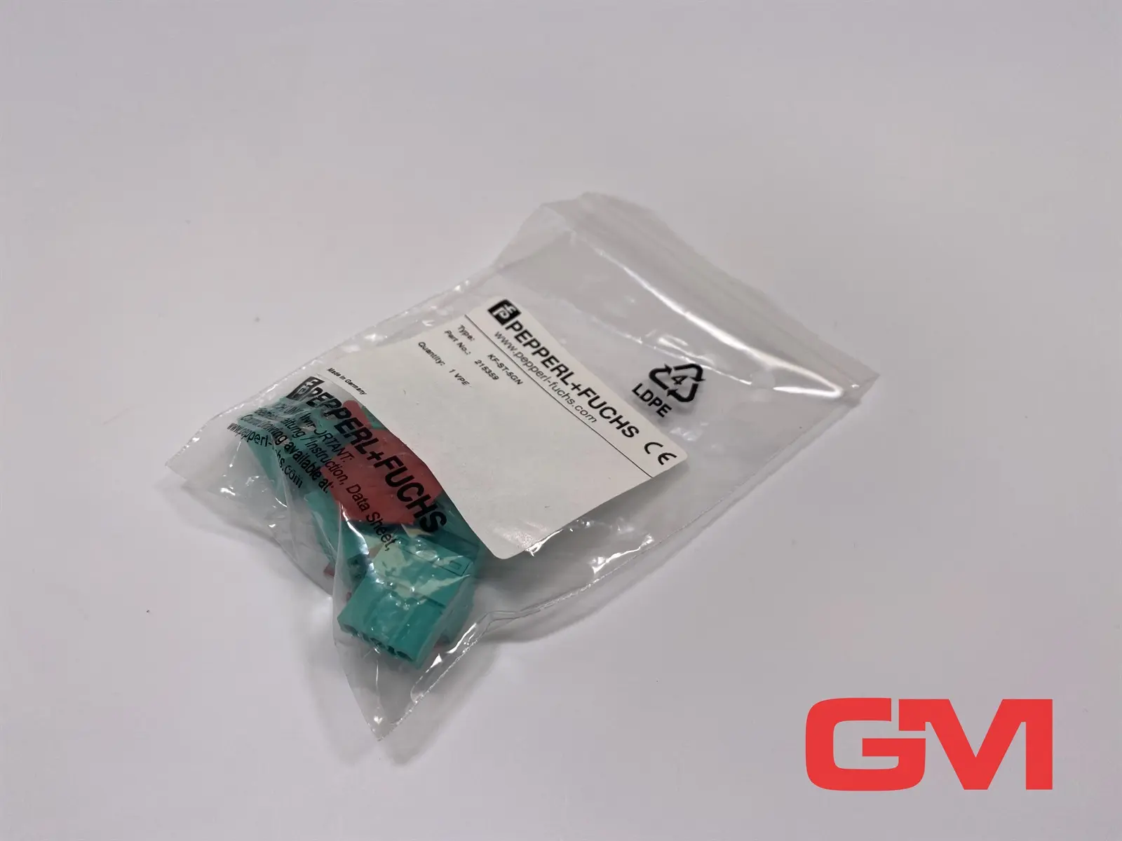 Produktfoto 1 von 1 VPE 5 x Pepperl+Fuchs Klemmenblock 215359 terminal block Typ KF-ST-5GN