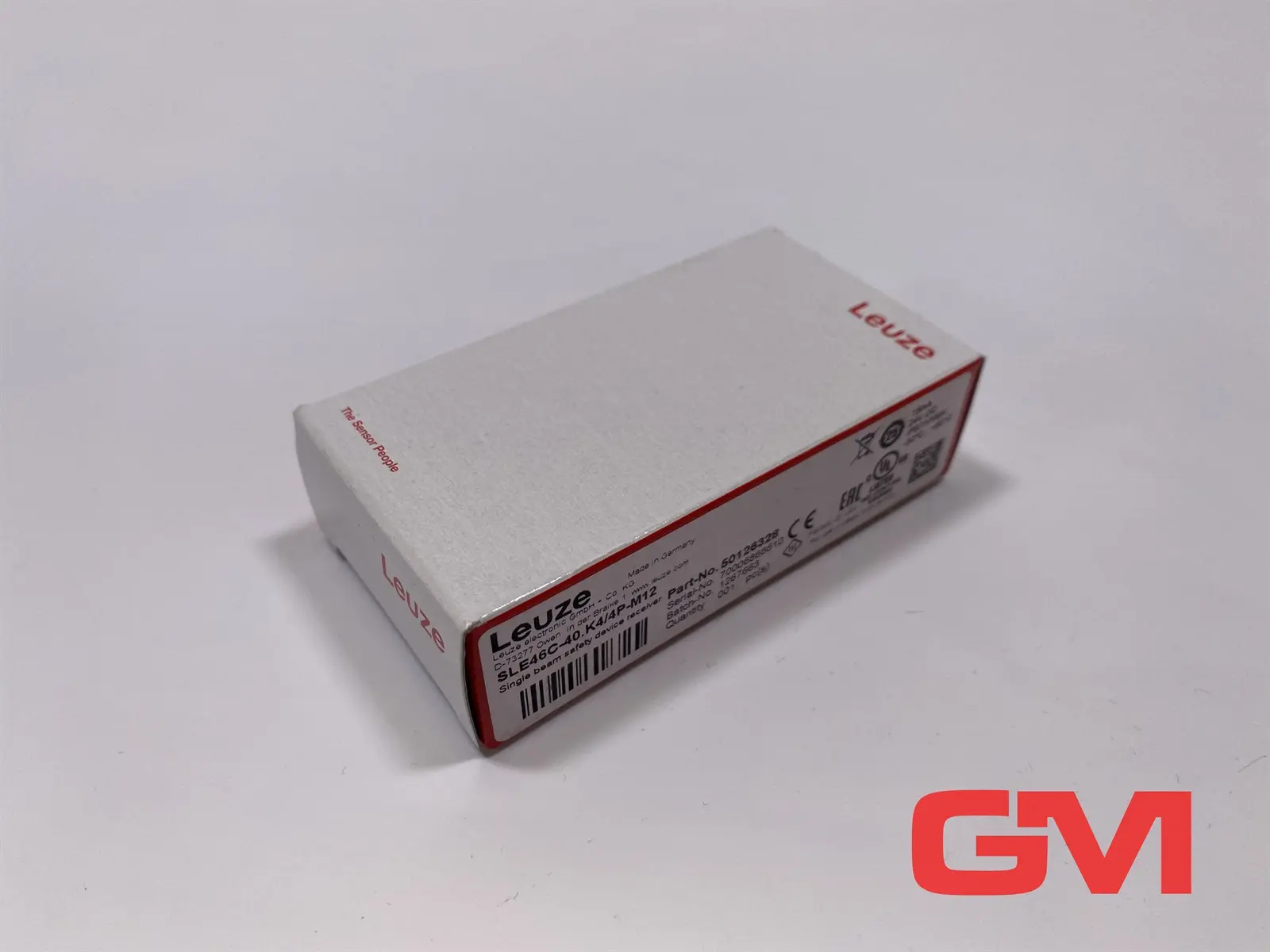 Produktfoto 1 von Leuze Sicherheits Einstrahllichtschranke 50126328 Safety SLE46C-40.K4/4P-M12