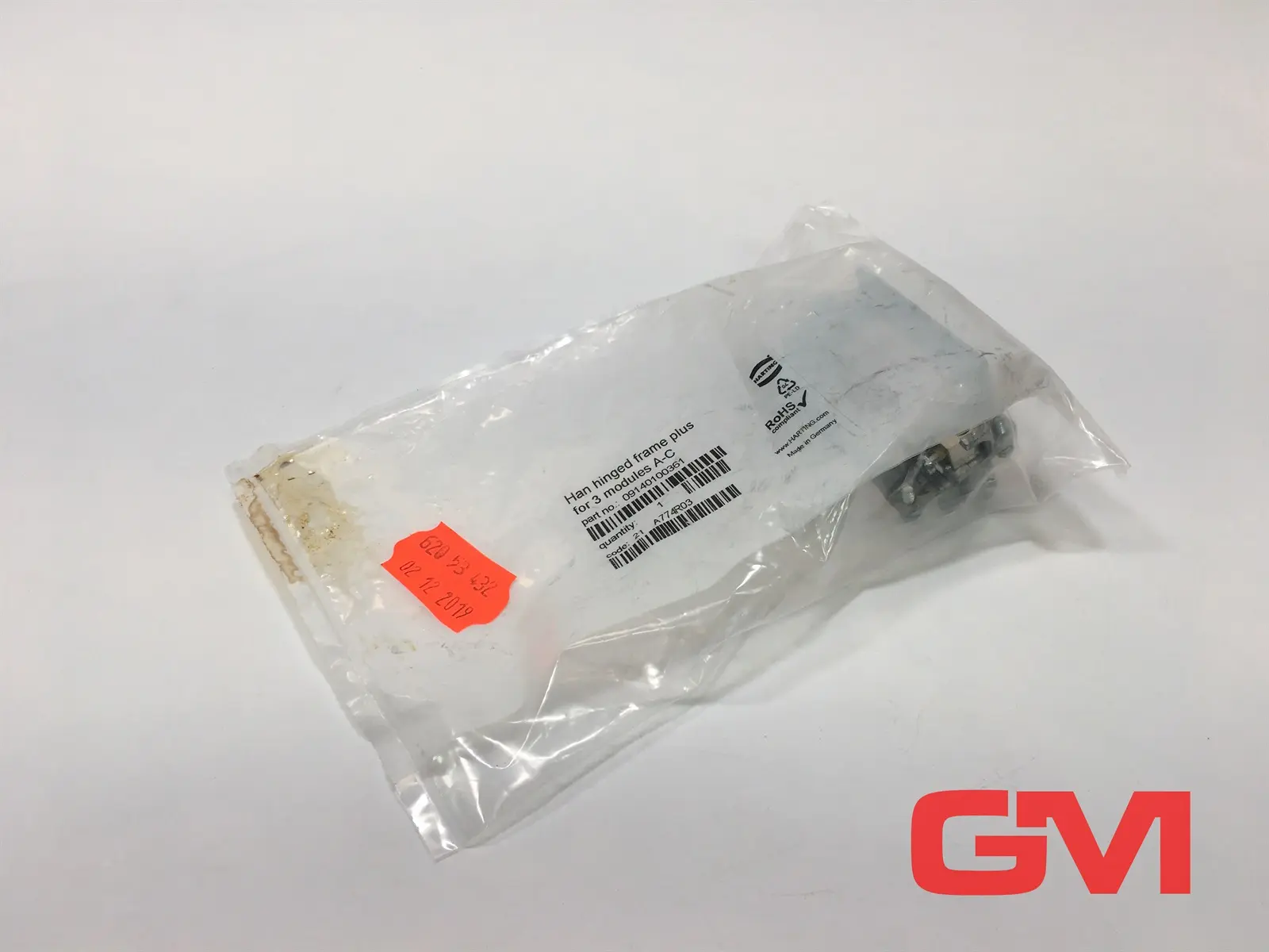 Produktfoto 1 von Harting Han Gelenkrahmen plus für 3 Module A-C 09140100361 hinged frame plus