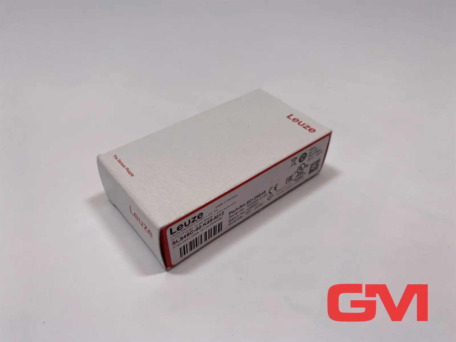 Produktfoto 1 von Leuze Sicherheits Einstrahllichtschranke 50126546 Single beam SLS46C-40.K48-M12