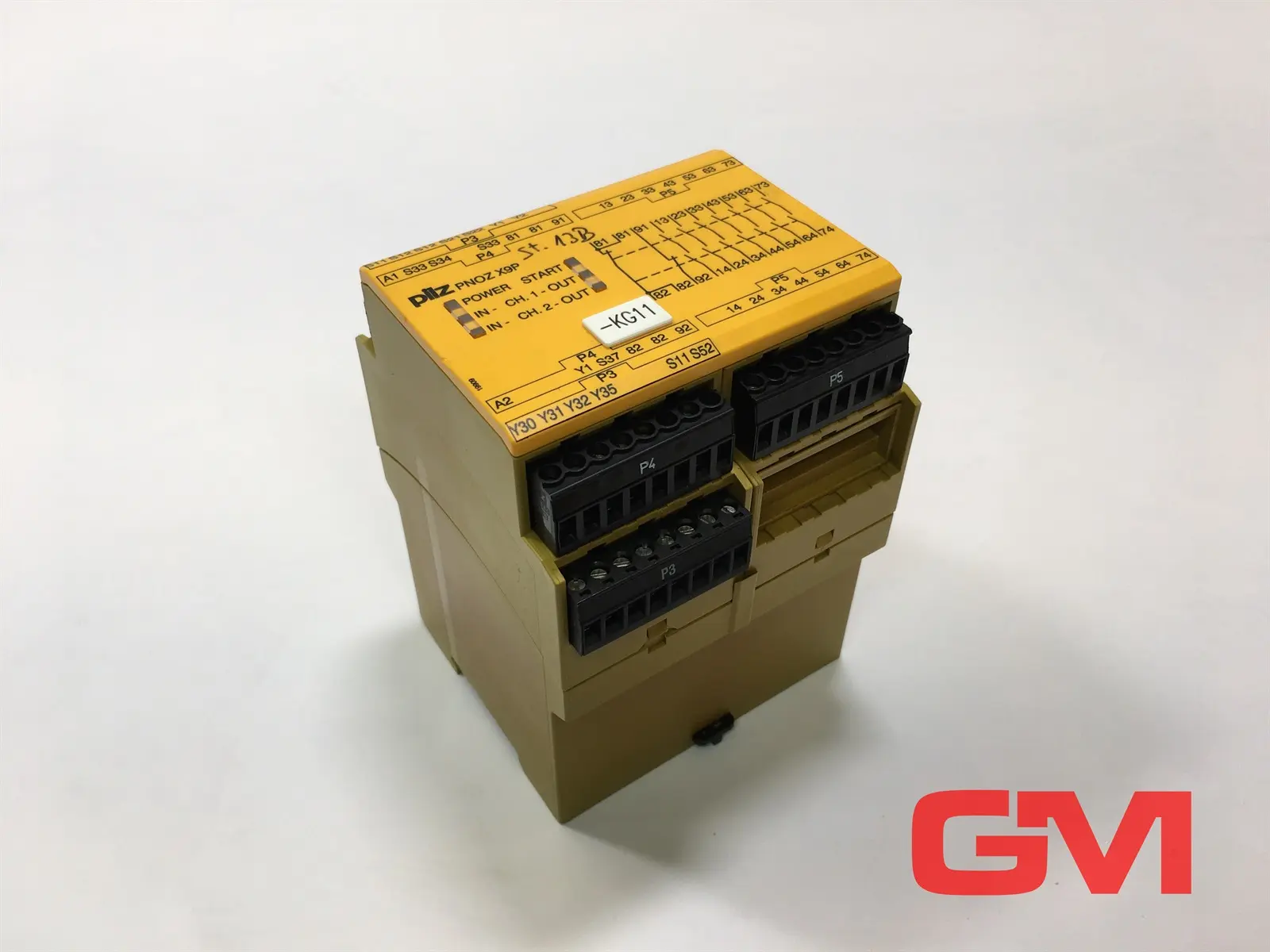 Produktfoto 1 von PILZ Sicherheitsschaltgerät 777609 safety relay PNOZ X9P 24VDC leicht beschädigt
