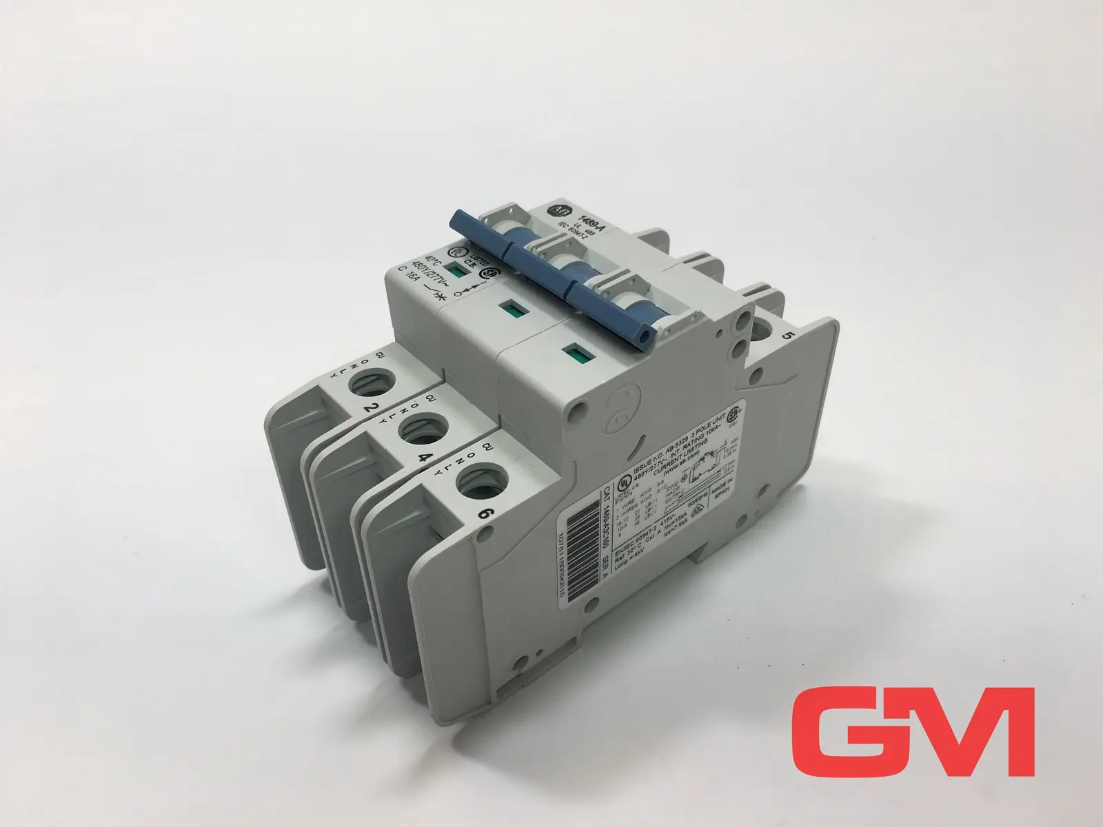 Produktfoto 1 von Allen-Bradley Leistungsschutzschalter 1489-A3C160 circuit breaker Serie A 16 A