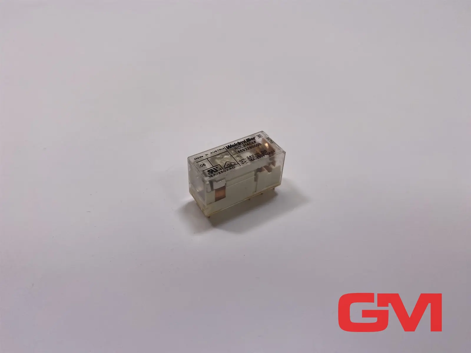 Produktfoto 1 von 5x Weidmüller Relais RCL314024 relay 8693260000 TERMSERIES 24V DC 16A steckbar