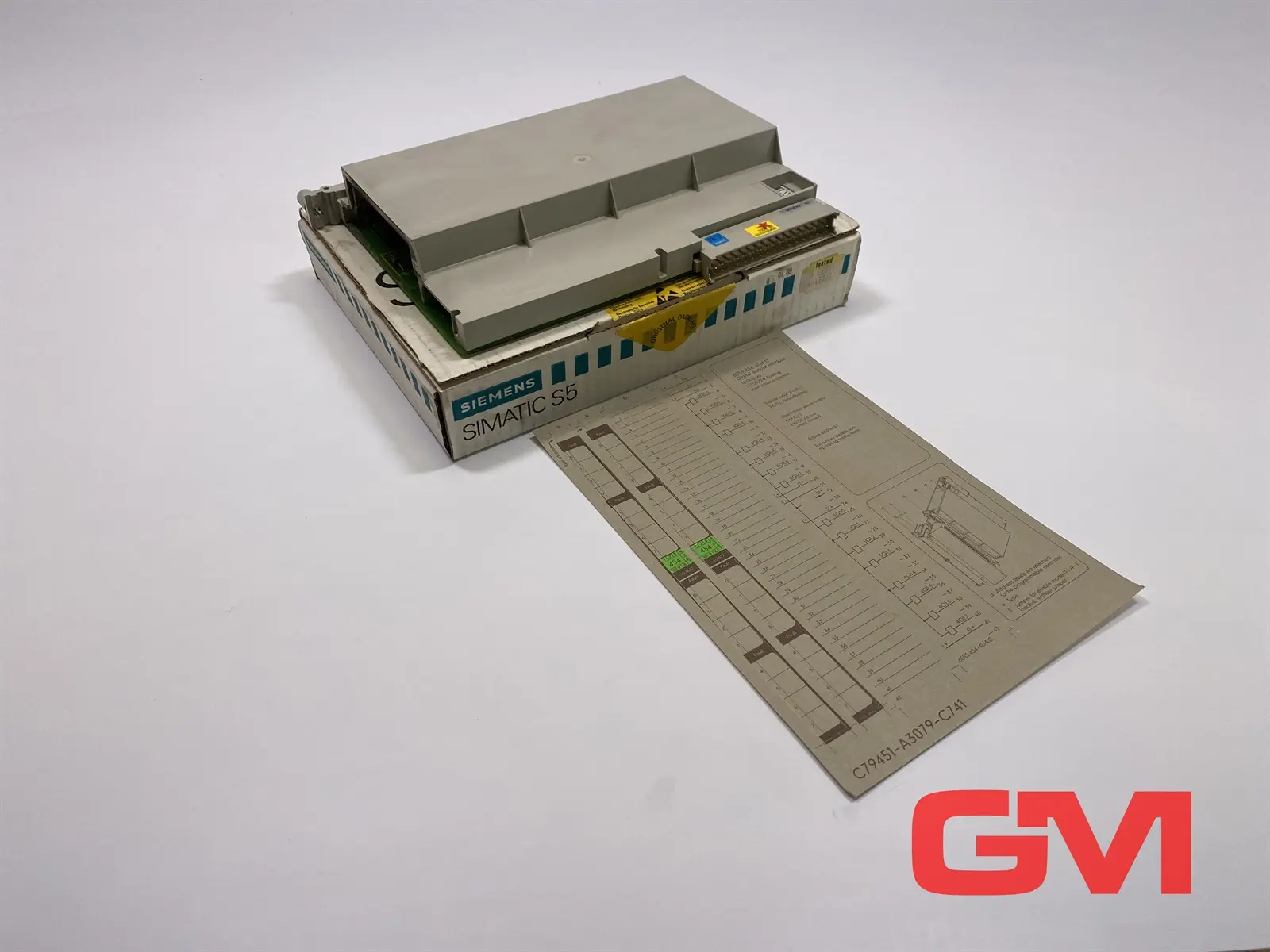 Produktfoto 1 von Siemens Digitalausgabe 6ES5454-4UA11 digital output module 454 Simatic S5 E.: 01