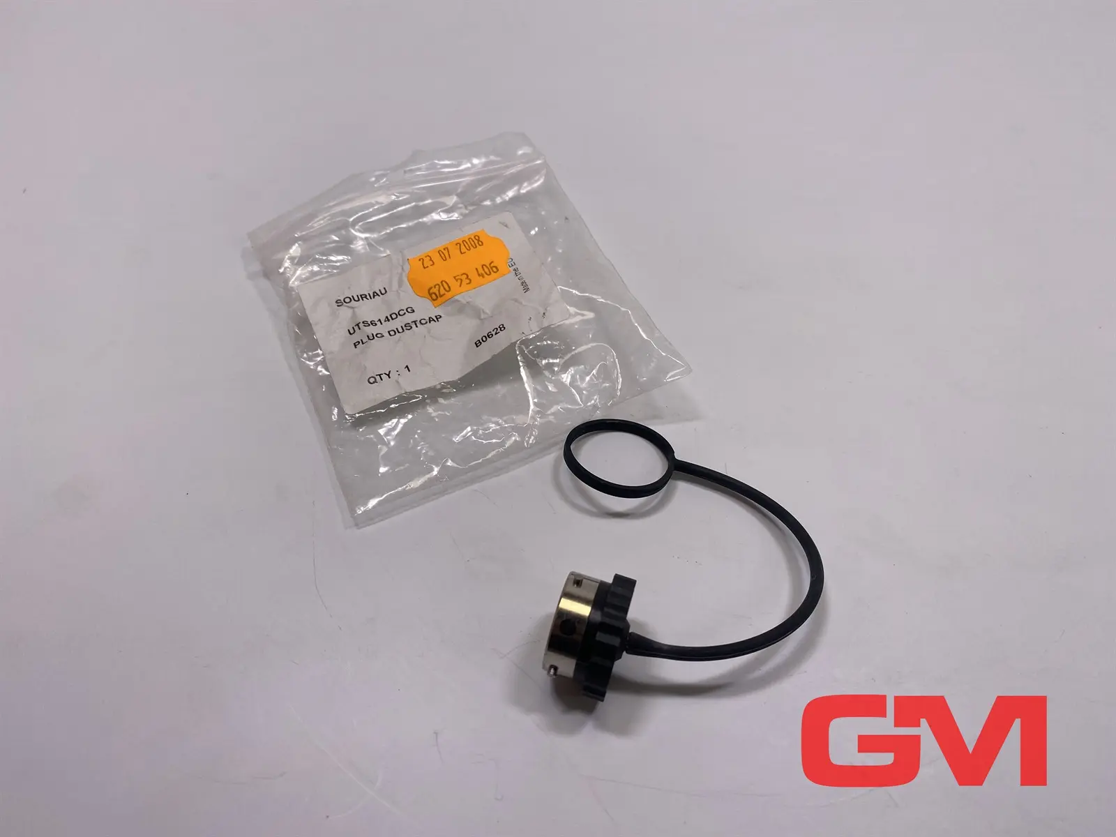 Produktfoto 1 von Souriau UTS Rundsteckverbinder UTS614DCG plug dustcap Größe 8 Schutzkappe