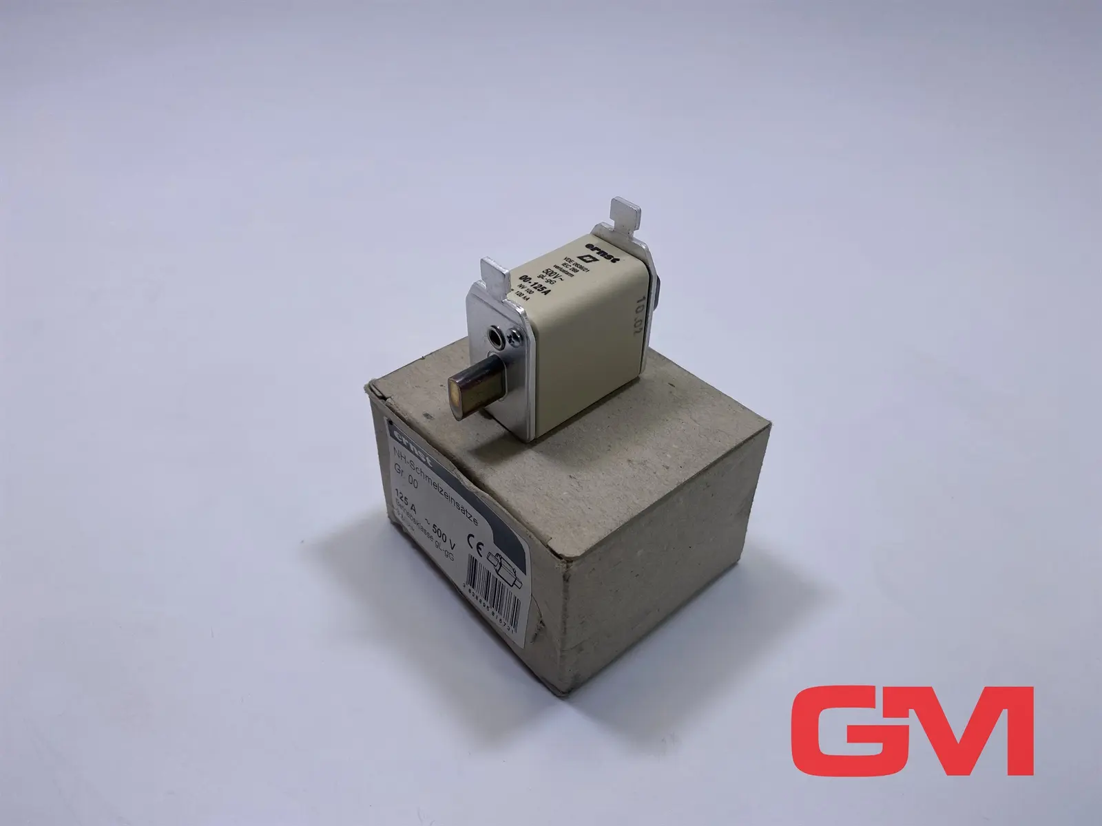 VE 3x Ernst NH-Schmelzeinsätze 00-125 A fuses Gr. 00 125A 500V gL-gG Sicherung