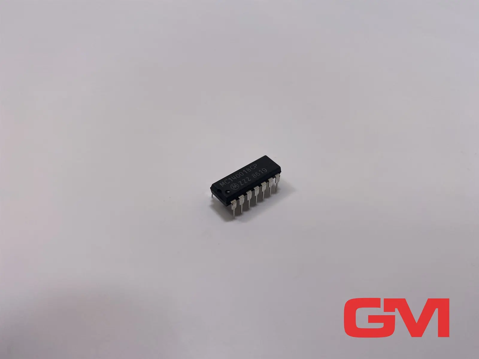 Produktfoto 1 von VE 3x Motorola Integrierte Schaltung MC14001BCP logic gate CMOS Quad 2–Input NOR