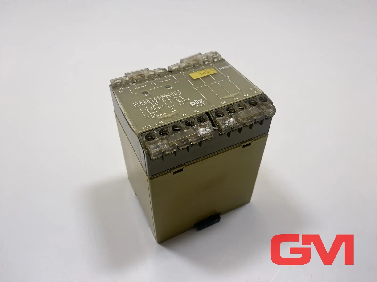 Produktfoto 1 von PILZ Sicherheitsrelais PNOZ 24VDC 3S 1Ö safety relay 474695 leicht beschädigt