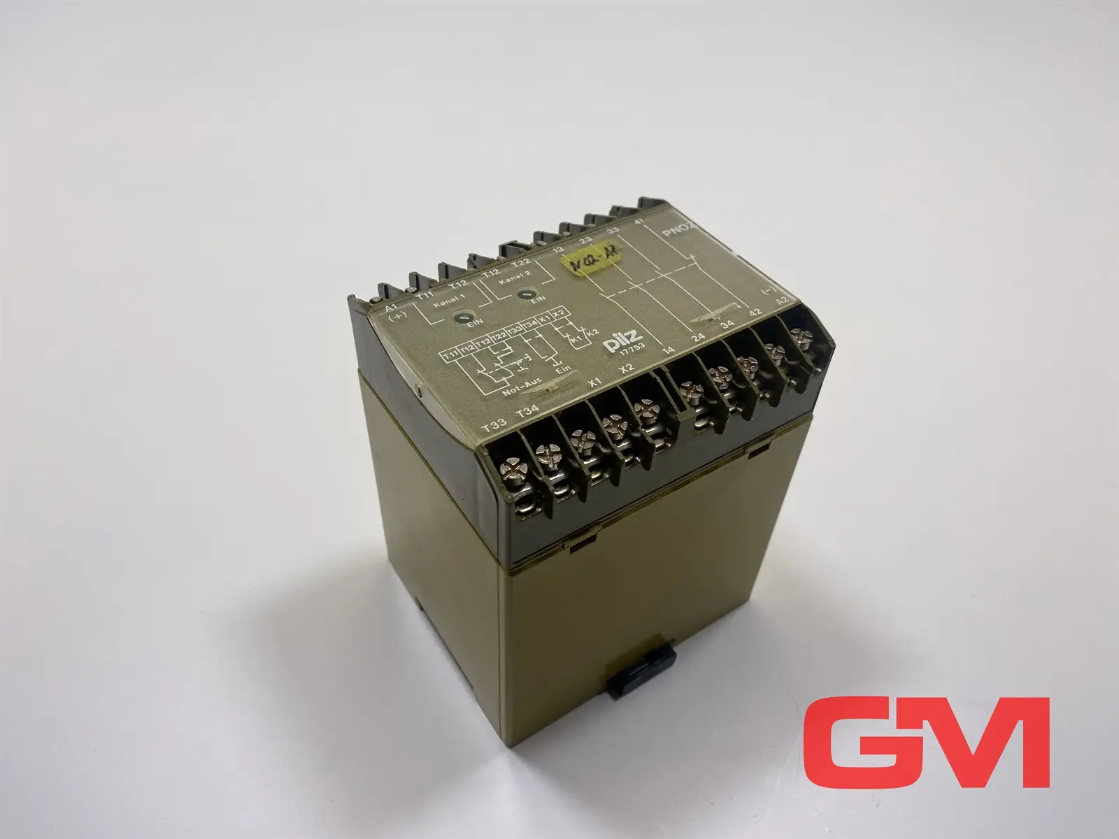 Produktfoto 1 von PILZ Sicherheitsrelais PNOZ 24VDC 3S 1Ö safety relay 474695 ohne Abdeckung