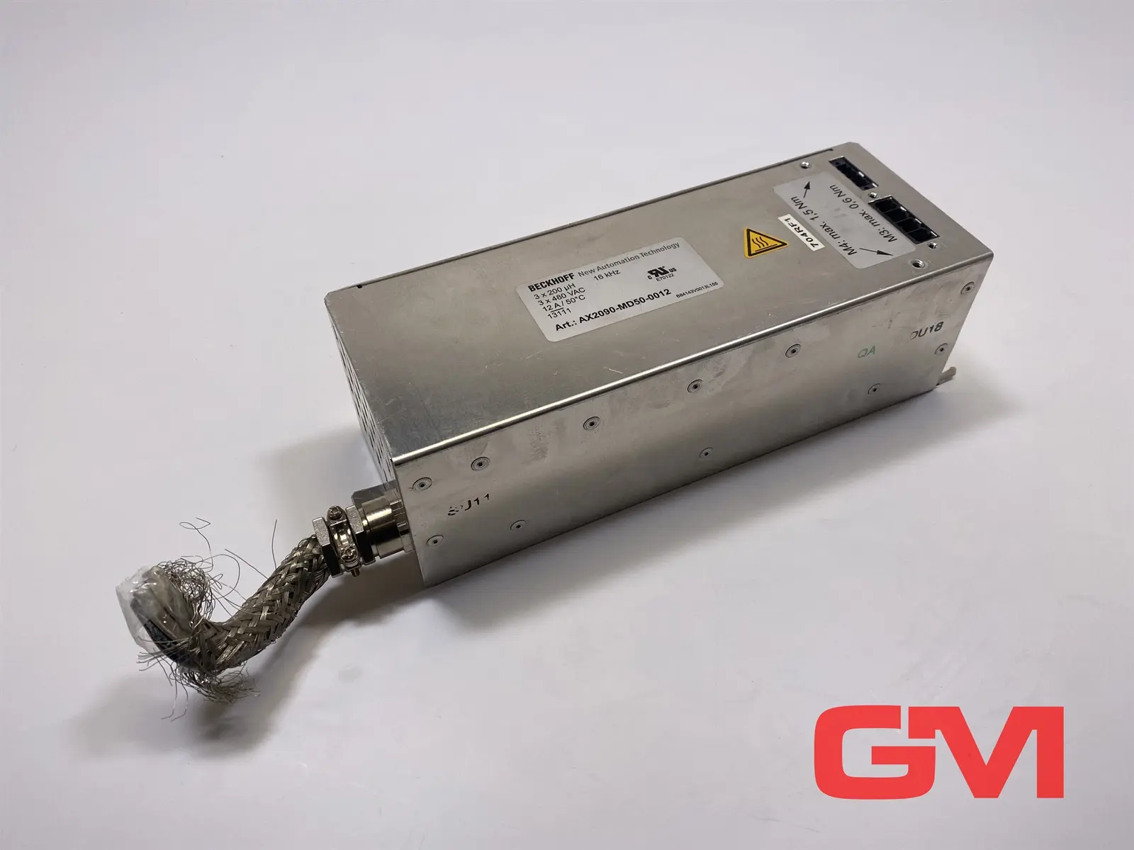 Produktfoto 1 von Beckhoff Motordrosseln AX2090-MD50-0012 motor choke bis 12A für AX5000 3x480V AC