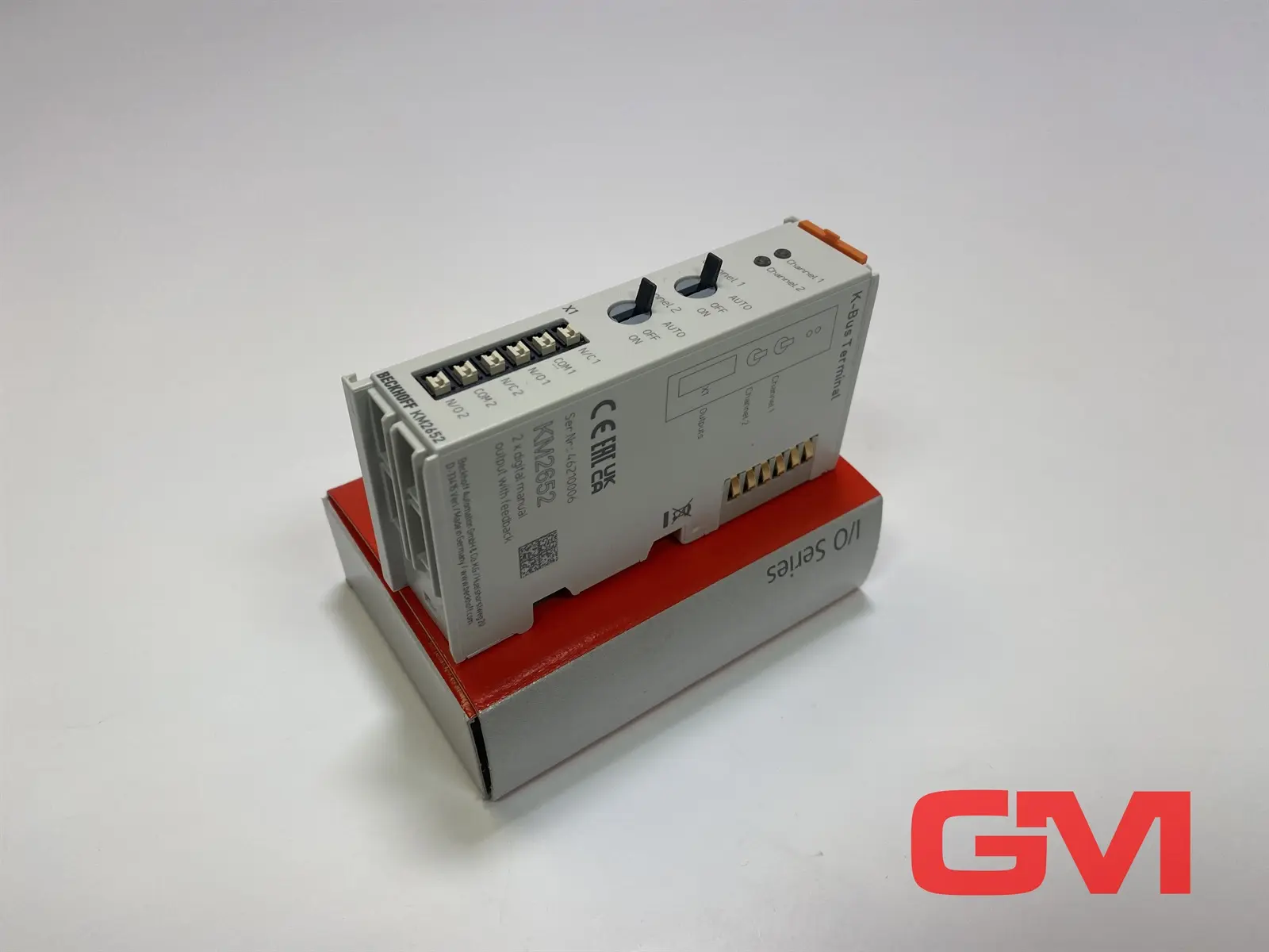 Produktfoto 1 von Beckhoff Busklemmenmodul KM2652 bus terminal module 2-Kanal-Digital-Ausgang 230V