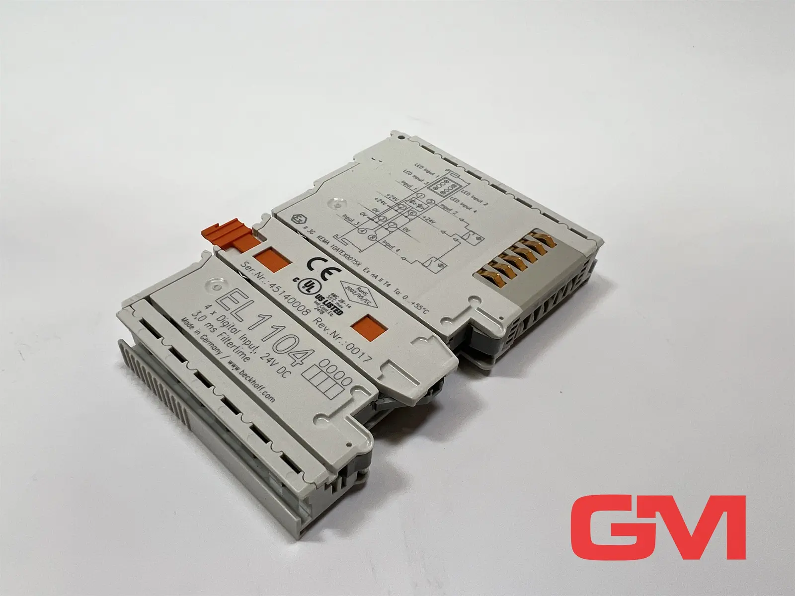 Produktfoto 1 von Beckhoff EtherCAT-Klemme EL1104 EtherCAT terminal 4-Kanal-Digital-Eingang 24V DC