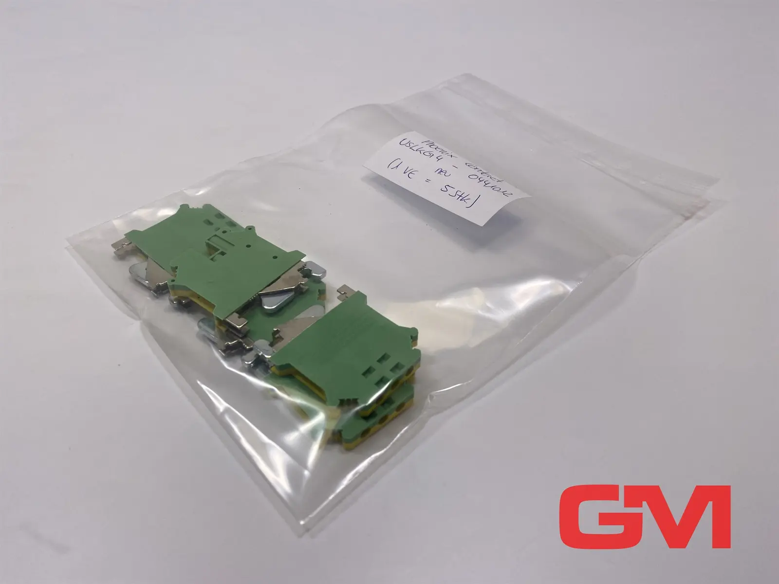 Produktfoto 1 von VE 5x Phoenix Contact Schutzleiter-Reihenklemme USLKG 4 terminal block 0441012