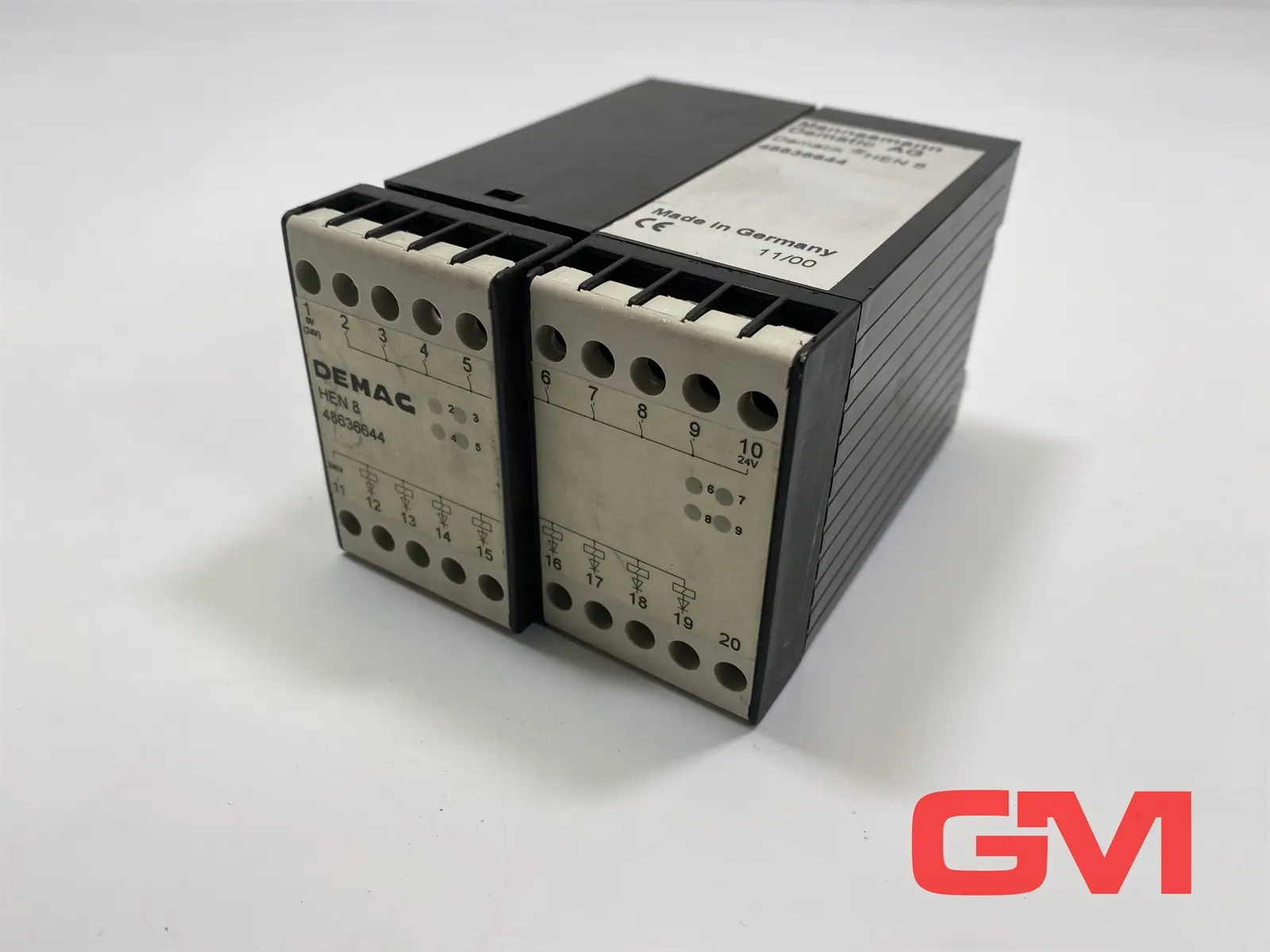 Produktfoto 1 von Mannesmann Leistungsschütz 48636644 Contactor Hen 8 24V Gehäuse beschädigt