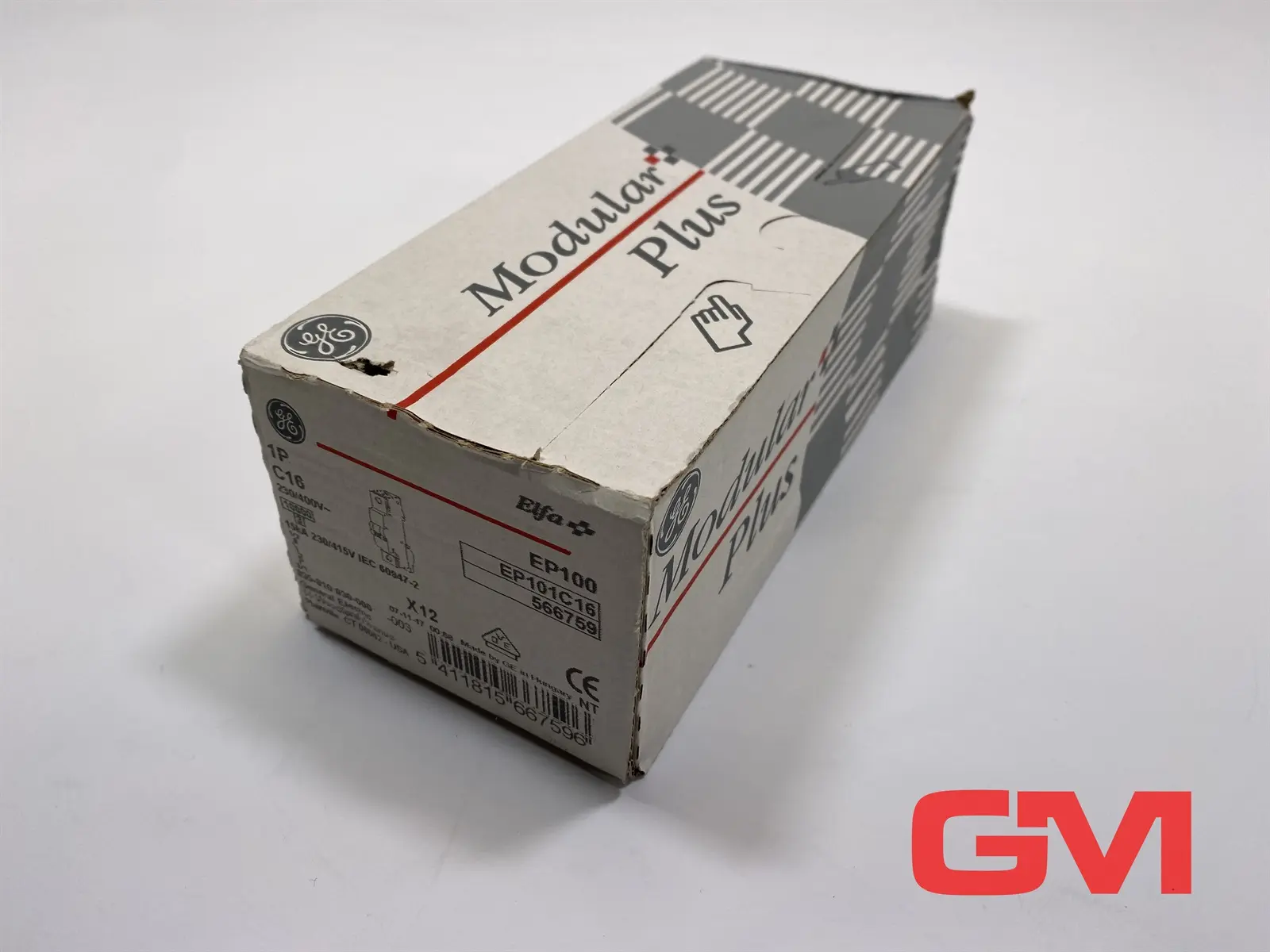 Produktfoto 1 von VE 12x General Electric Leistungsschalter Elfa EP101C16 circuit breaker 566759