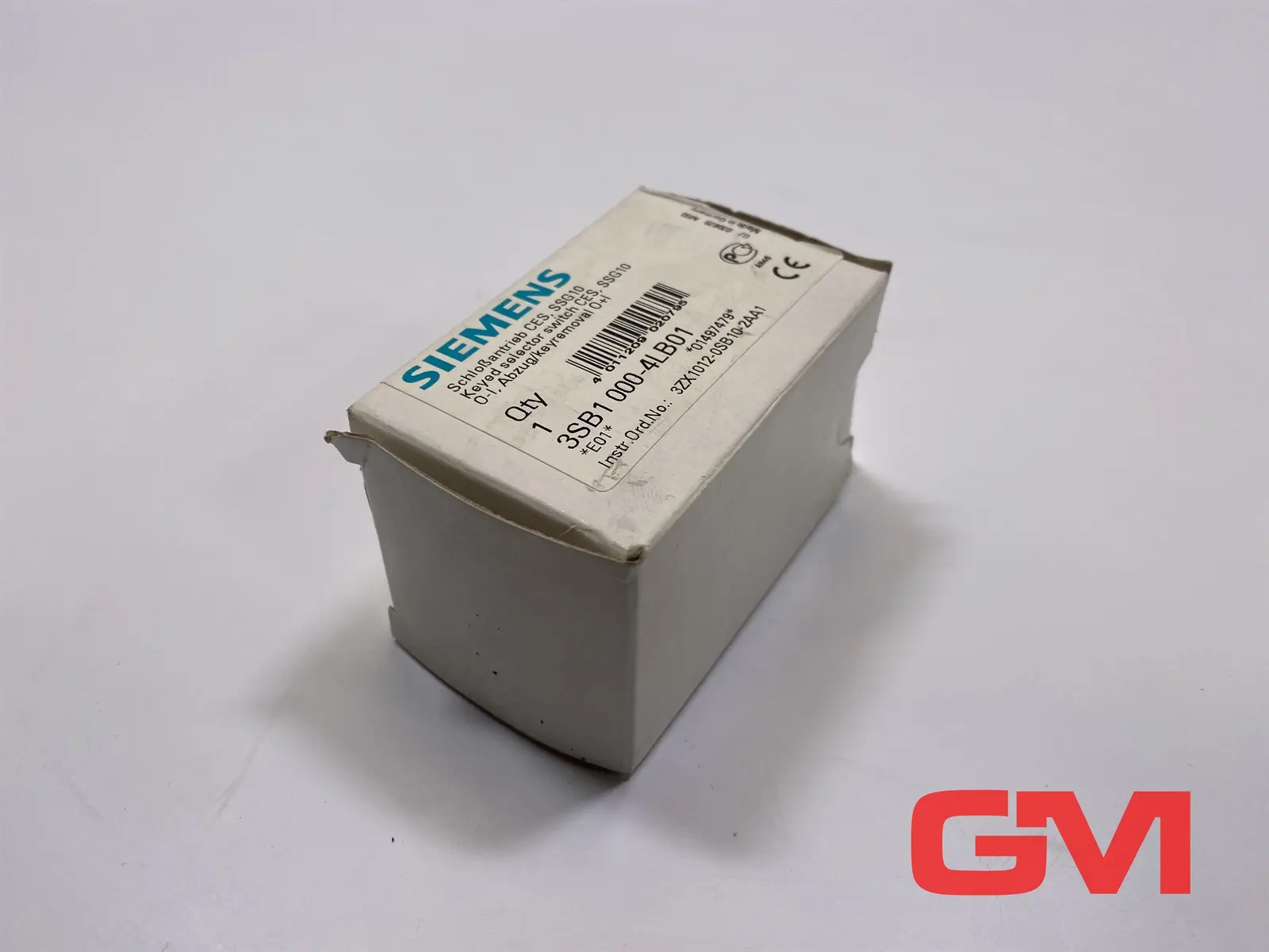 Produktfoto 1 von Siemens Schlossantrieb 3SB1000-4LB01 keyed operated switch CES SSG10 O-I Abzug